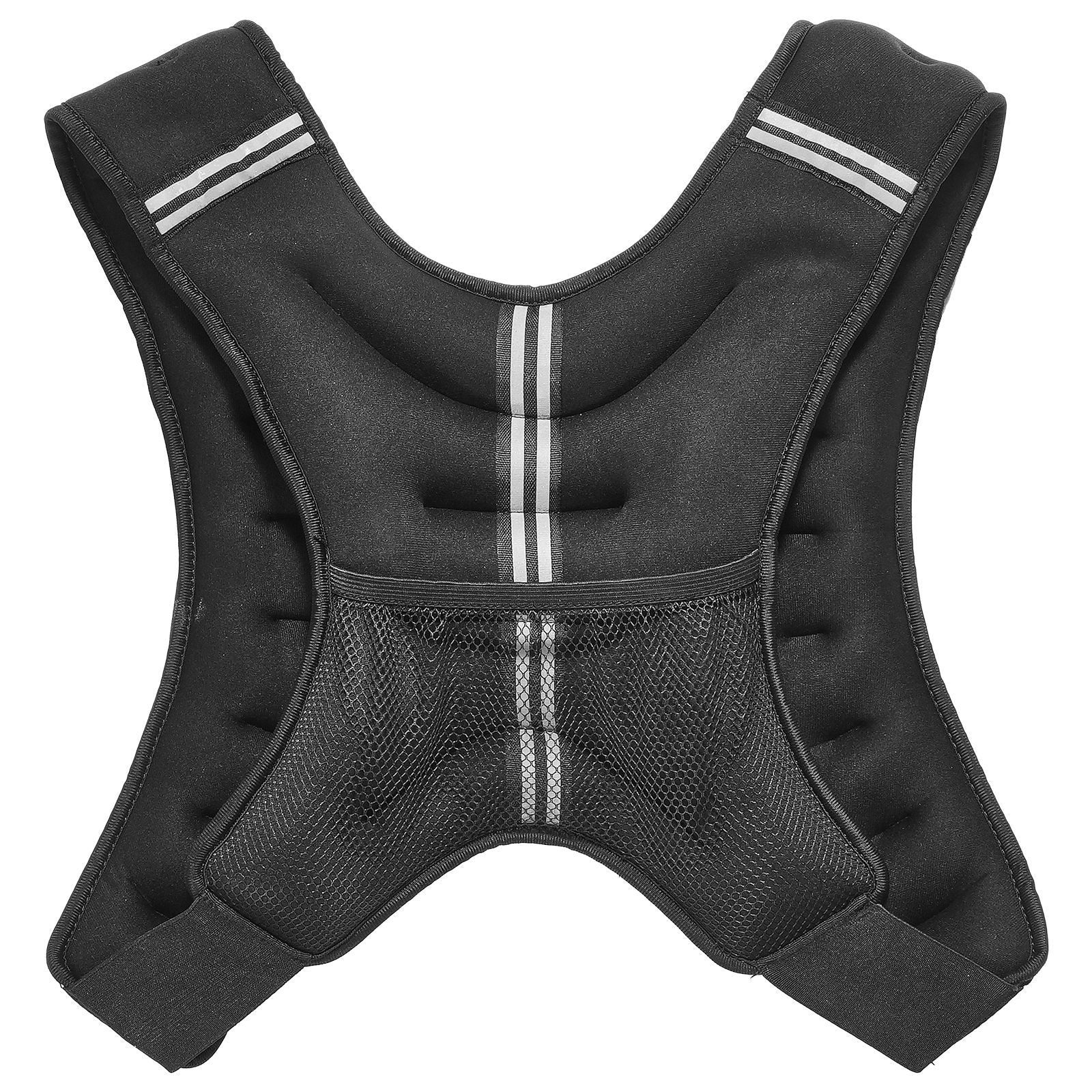 Weighted Vest, 20 lbs Weight Vest with Reflective Stripe, Adjustable Buckle Body Weight Vest for Men Women, Workout Equipment for Strength Training, Running, Jogging, Fitness, and Weight Loss - Image 5