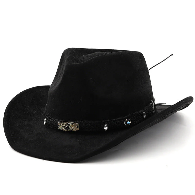 Western Cowboy Hat – Ethnic Style Fashion Unisex - Image 8