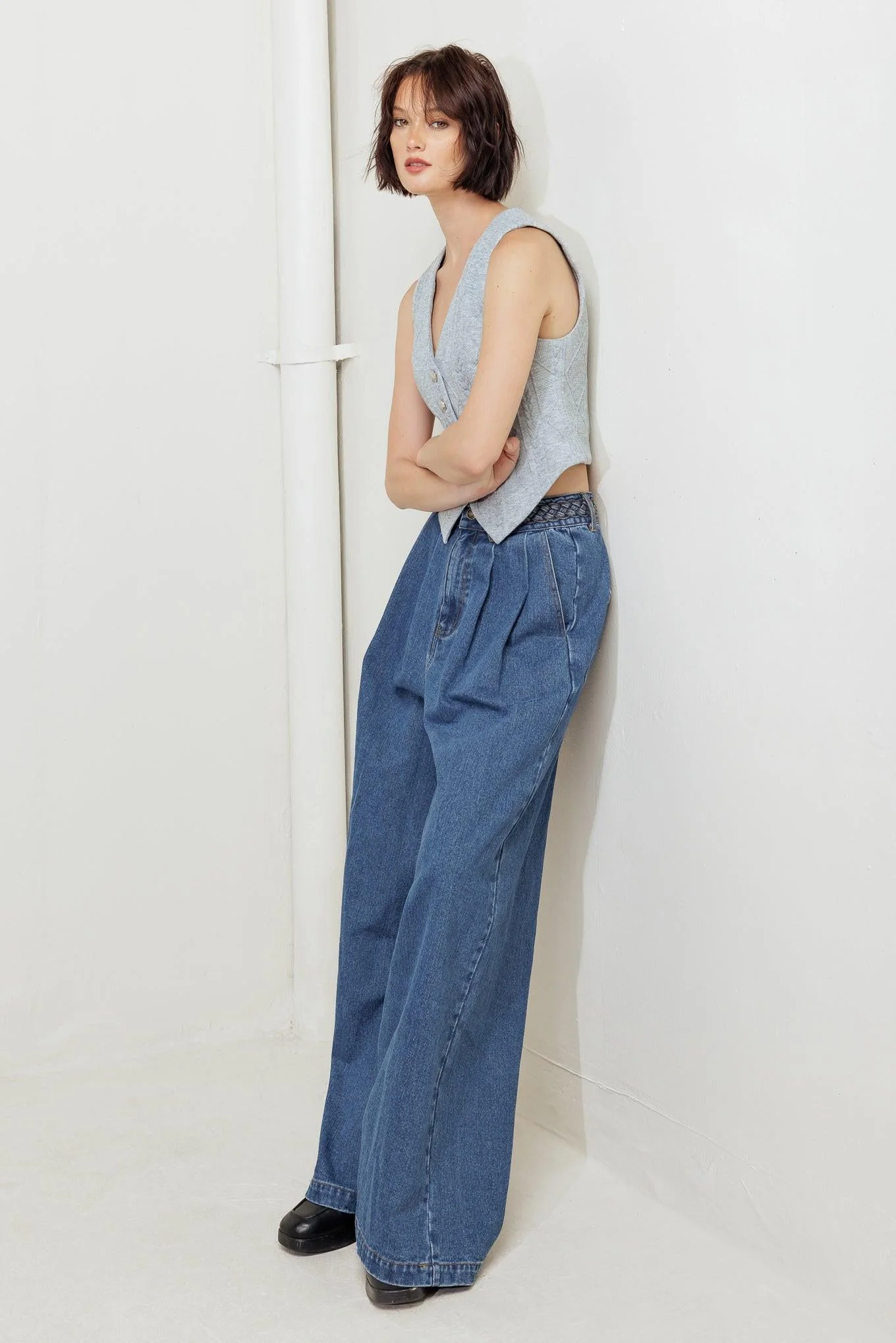 Western Rivet Denim Pants - Image 5