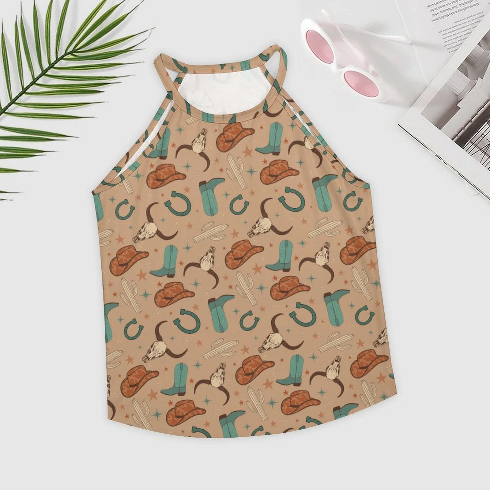 Western Symbols Tank Top - Image 2