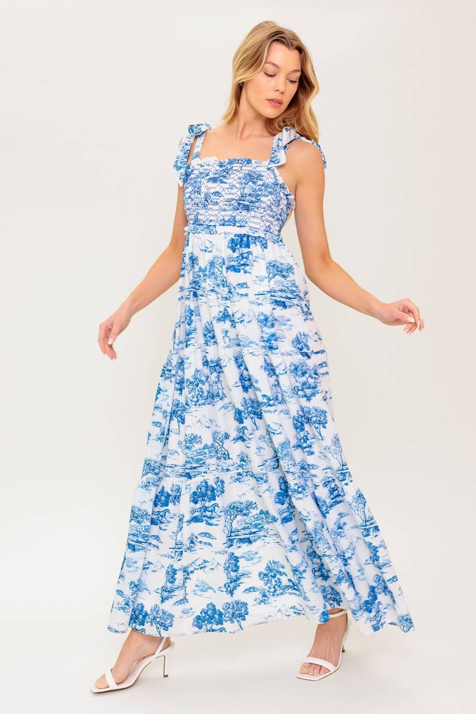 When in Rome Woven Midi Dress - Image 7