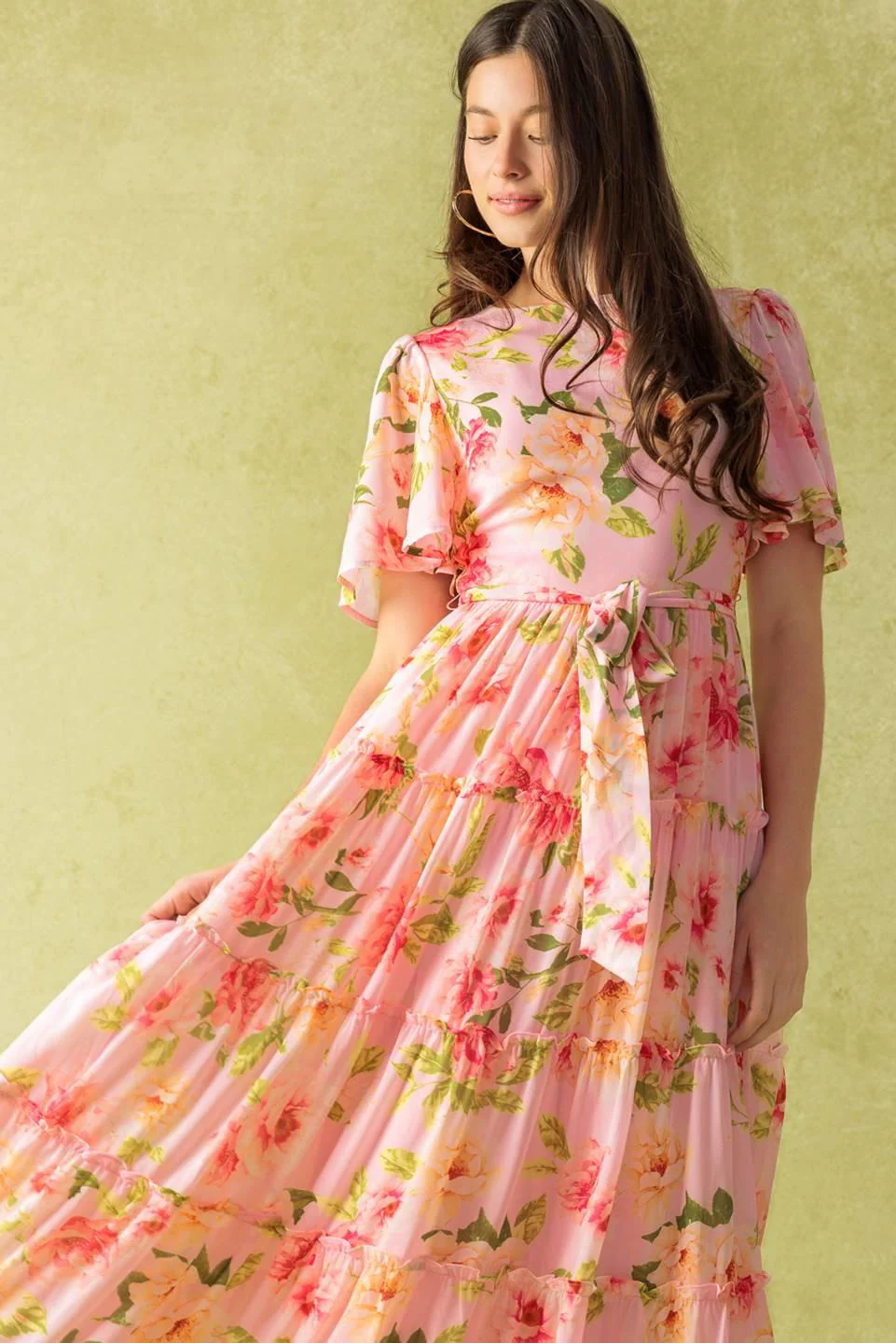 Which Chapter Woven Maxi Dress - Image 5