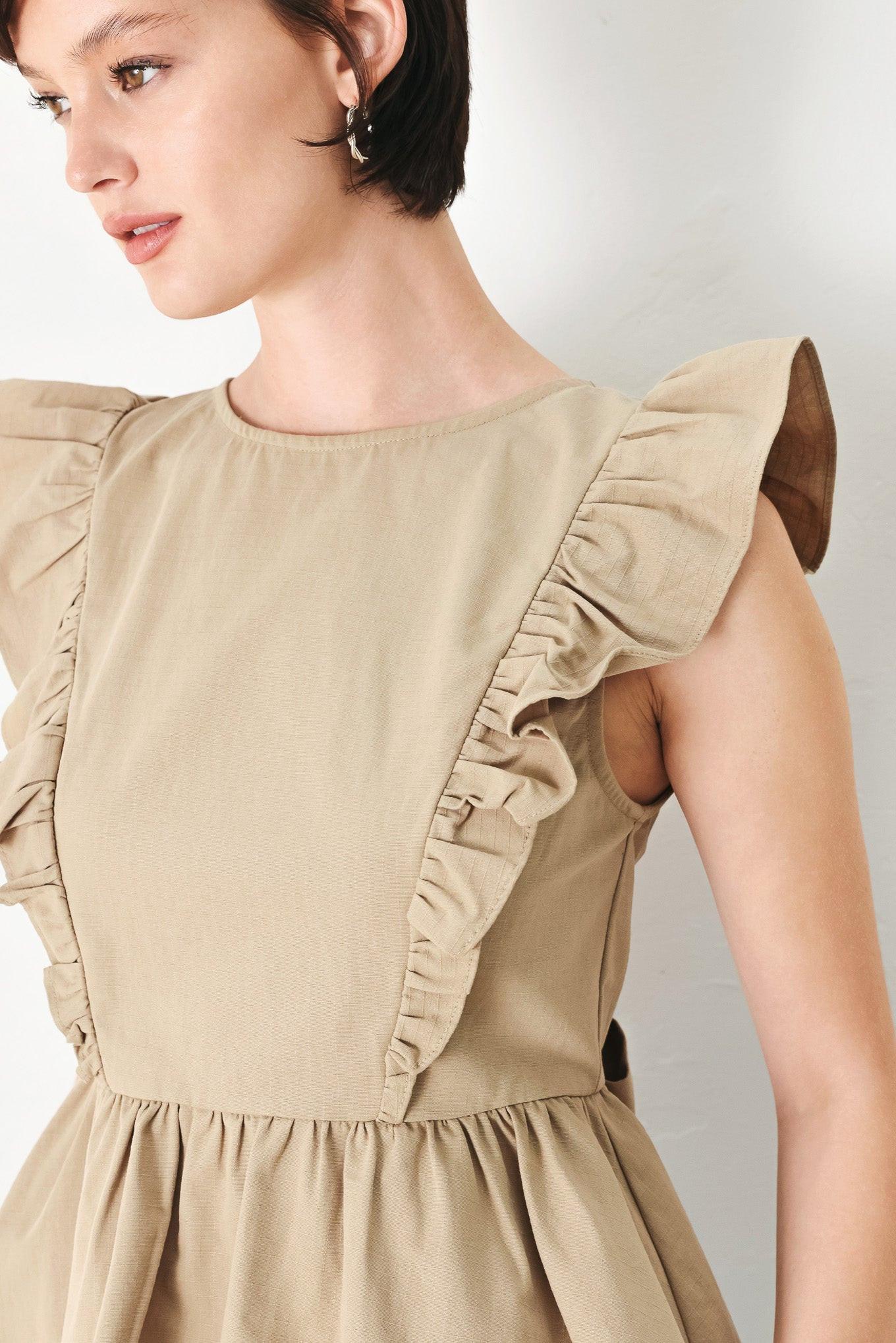 White Blossom Woven Top - Image 16