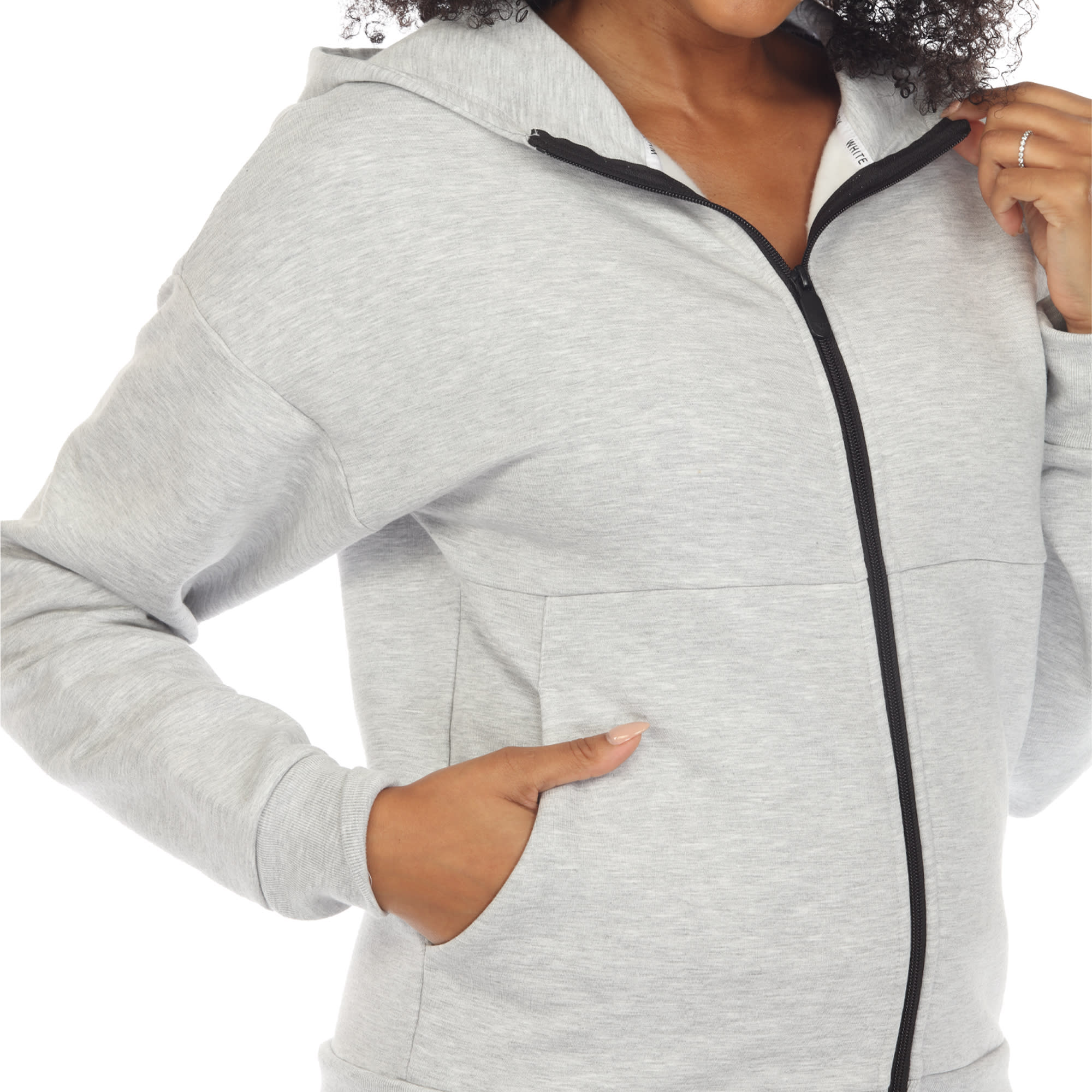 White Mark Women's Two Piece Fleece Sweatsuit Set - Image 10