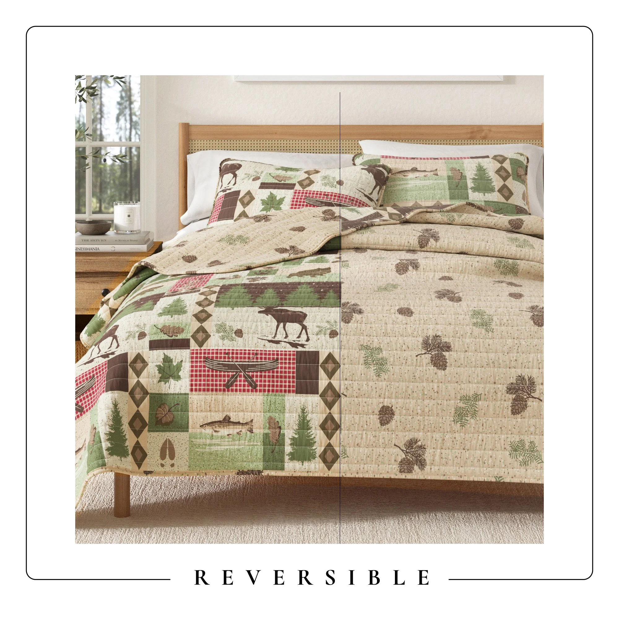 Wilder Collection Lodge Quilt Set - Image 5