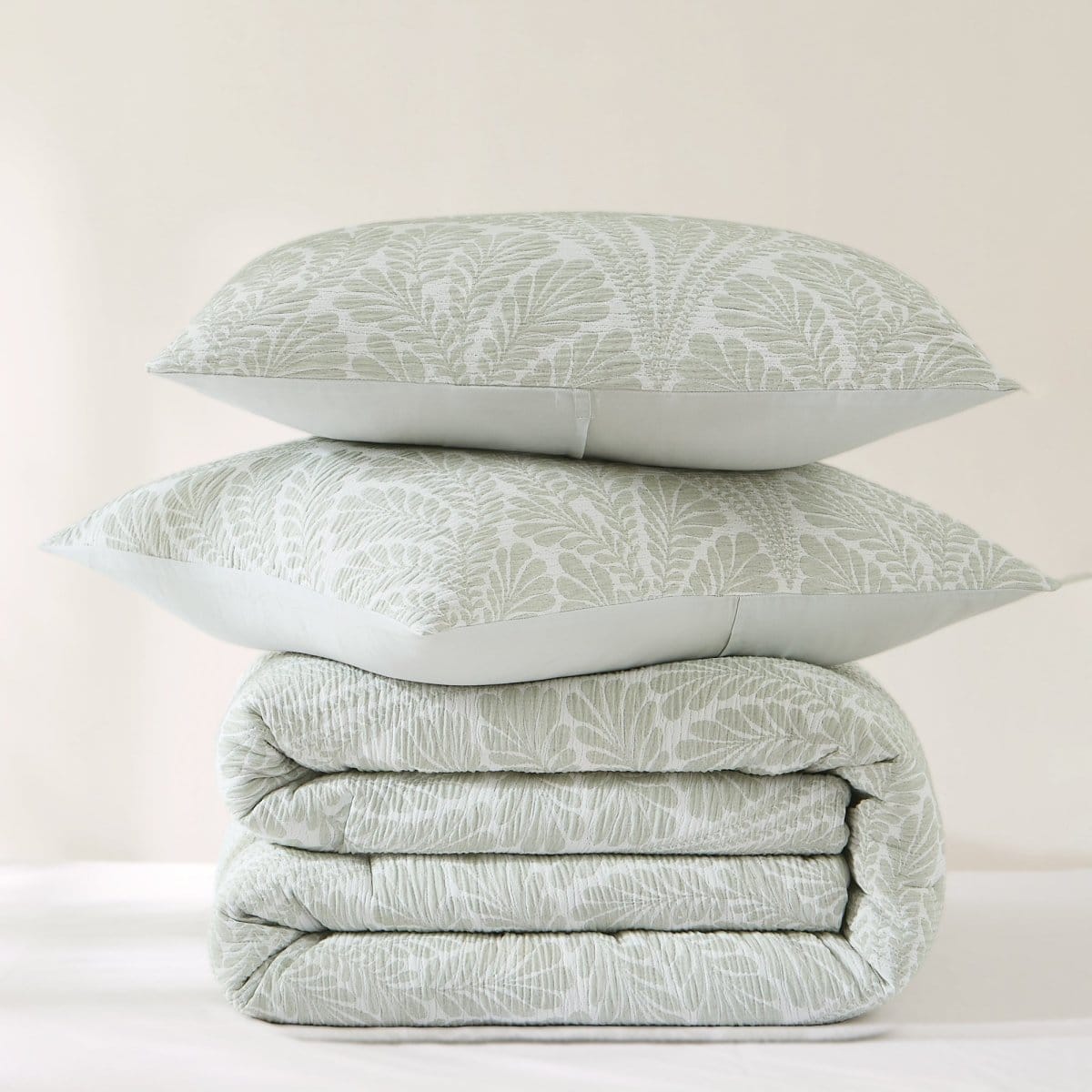 Willow Garden Restorative Gauze Jacquard Comforter Set - Image 4