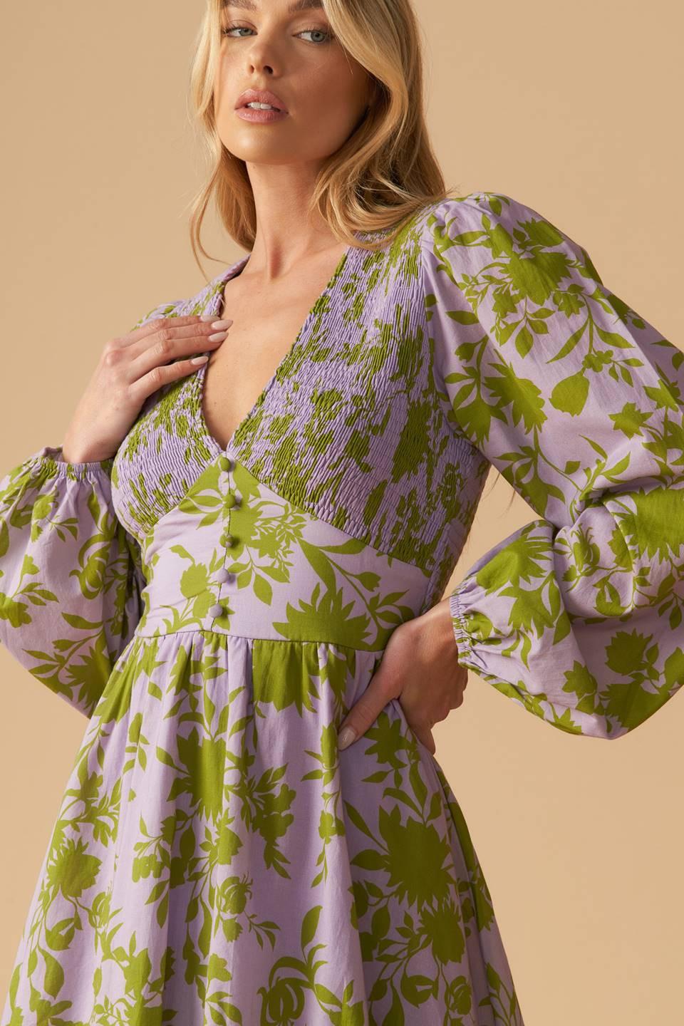 Wings of a Dream Woven Mini Dress - Image 7