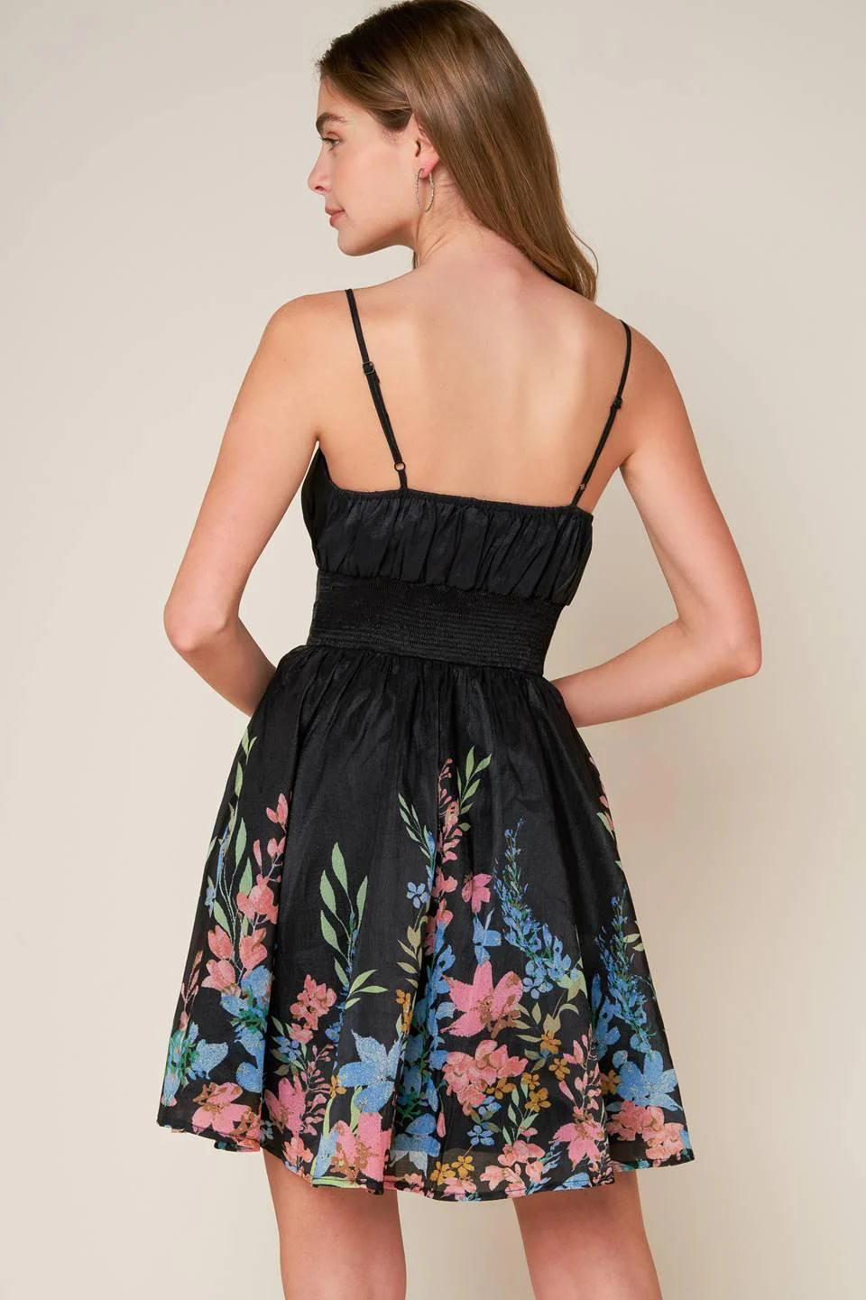 With the Tide Woven Mini Dress - Image 2