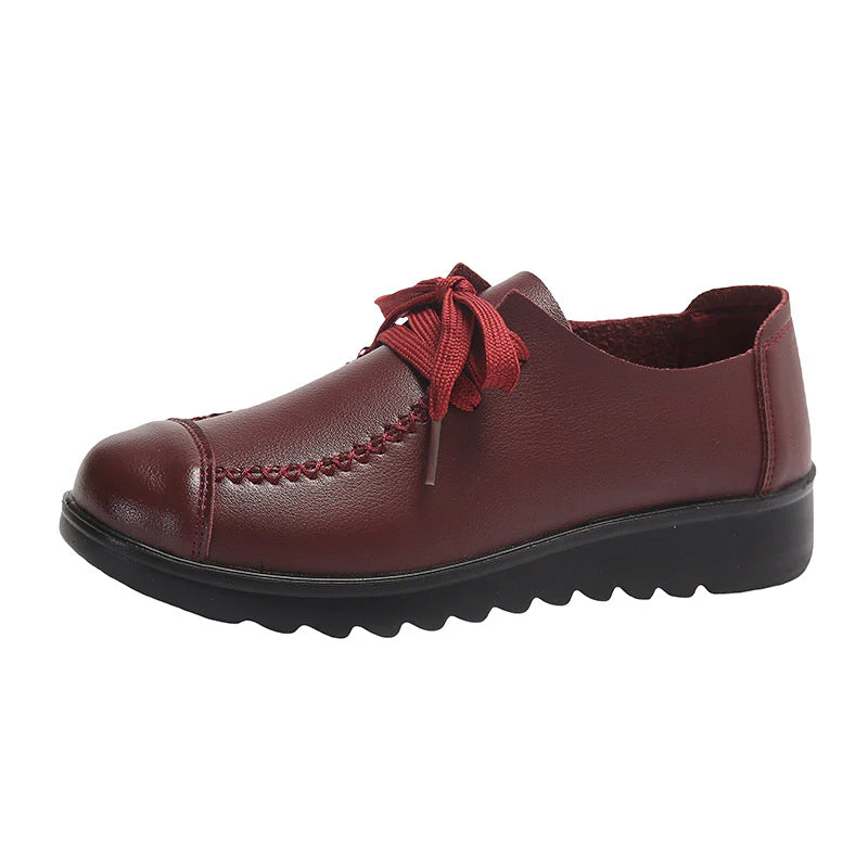 Women’s Black Flat Work Shoes – Soft Sole Anti-Slip Flats - Image 2