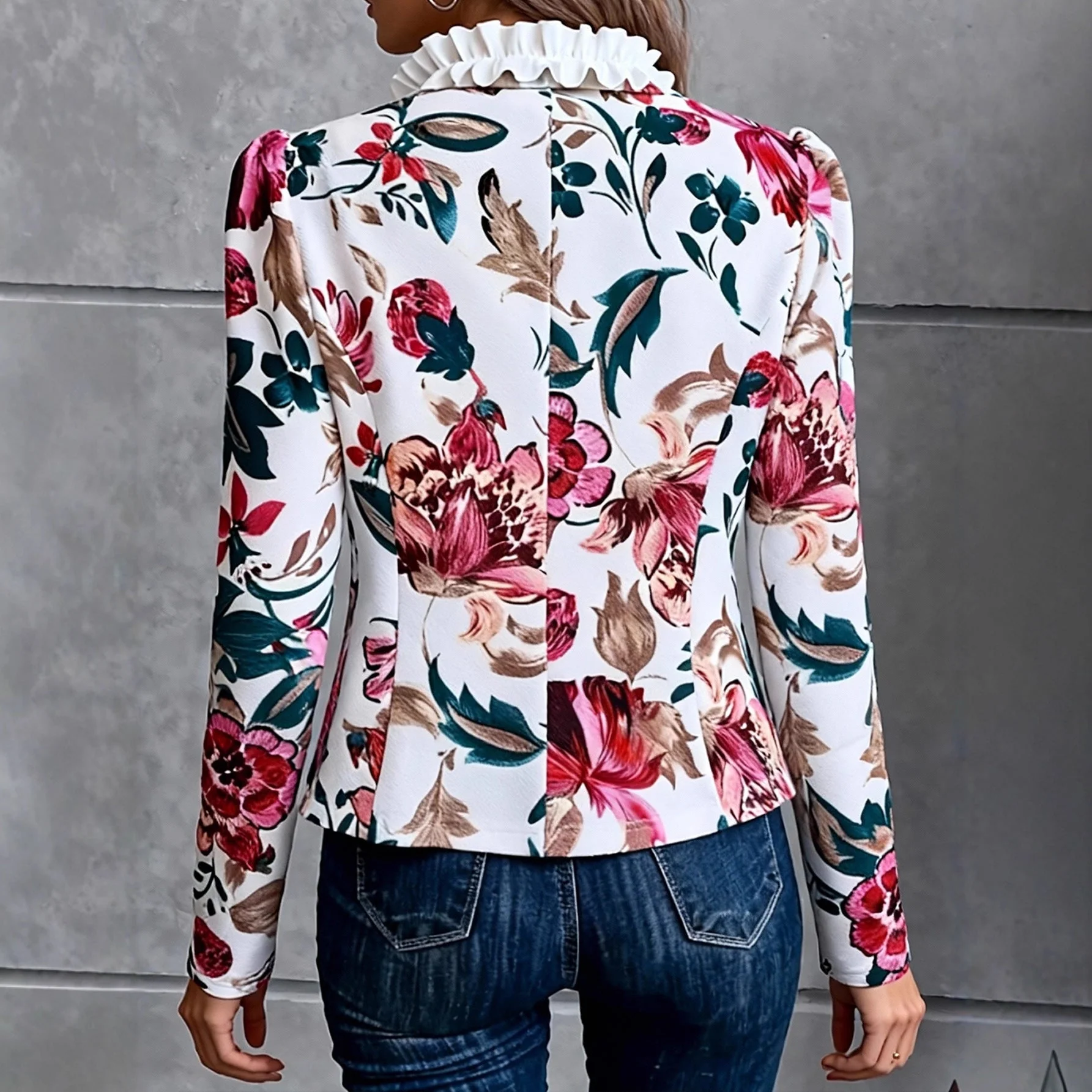 Women’s Commuter Fashion Casual All-Match Jacket Top - Image 5