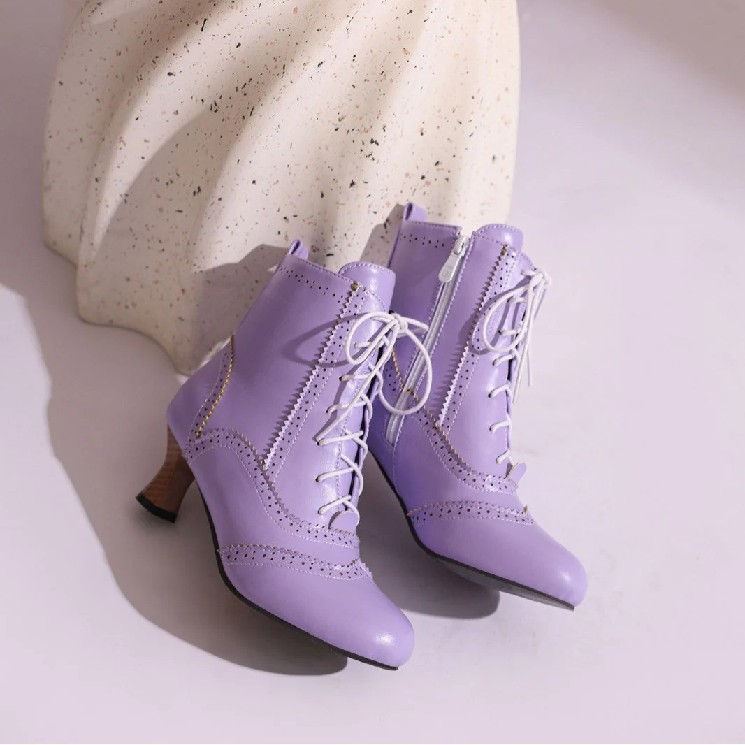 Women’s Dopamine Girl Short Boots – Comic-Con Style Winter Footwear - Image 3