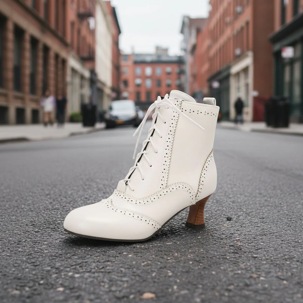 Women’s Dopamine Girl Short Boots – Comic-Con Style Winter Footwear - Image 5