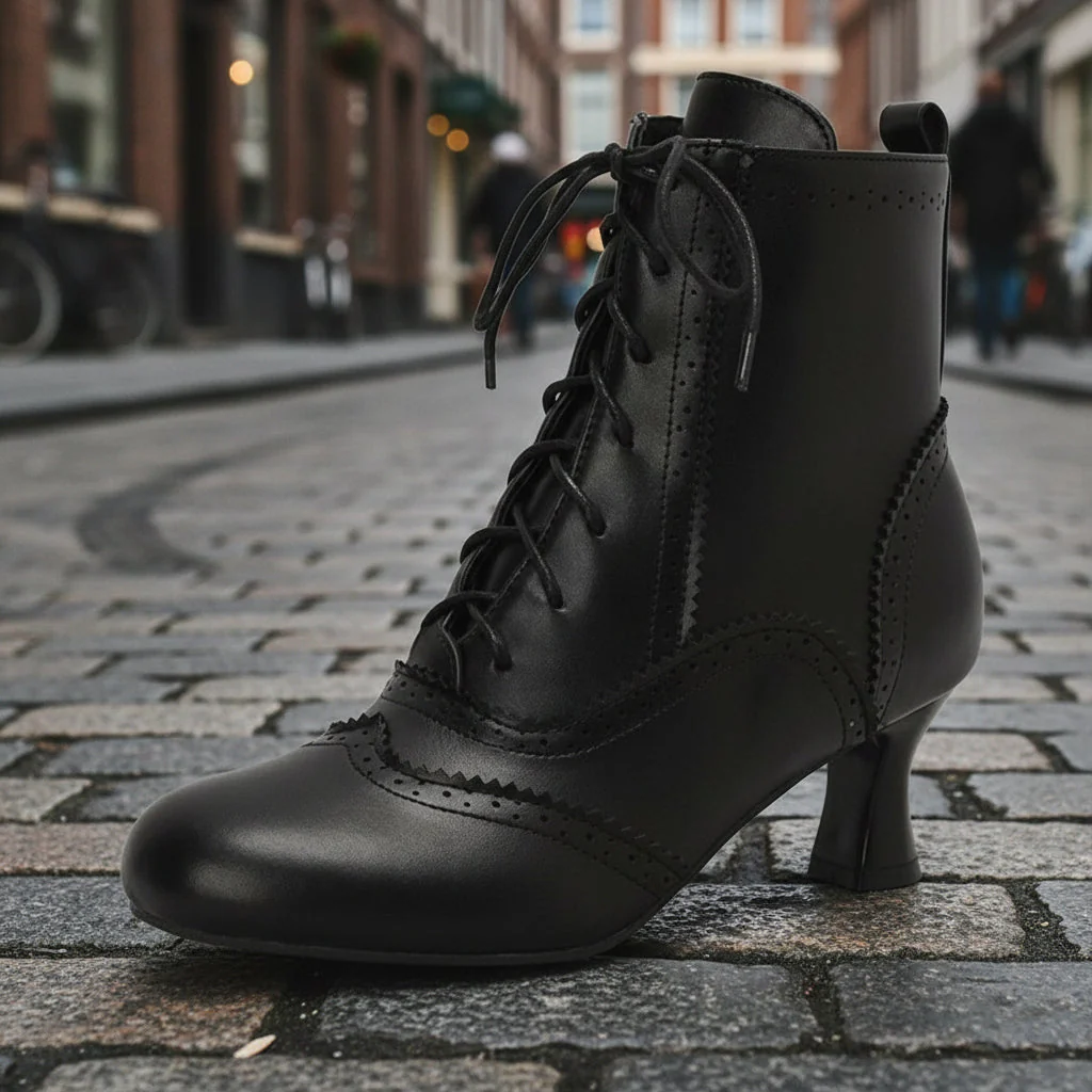 Women’s Dopamine Girl Short Boots – Comic-Con Style Winter Footwear - Image 6