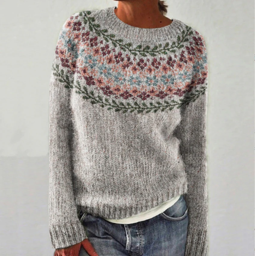 Women’s Fashionable Pullover Sweater Top | Cozy Everyday Knit - Image 6