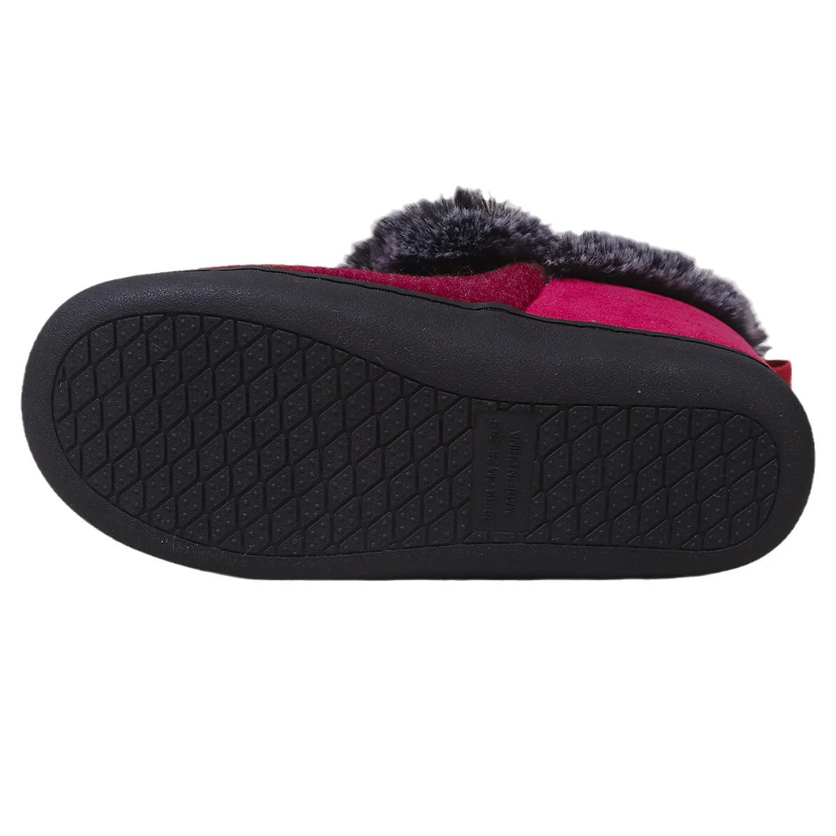 Women’s Felt-Fur Collar Indoor Winter Shoes | Cozy Slip-Ons - Image 4