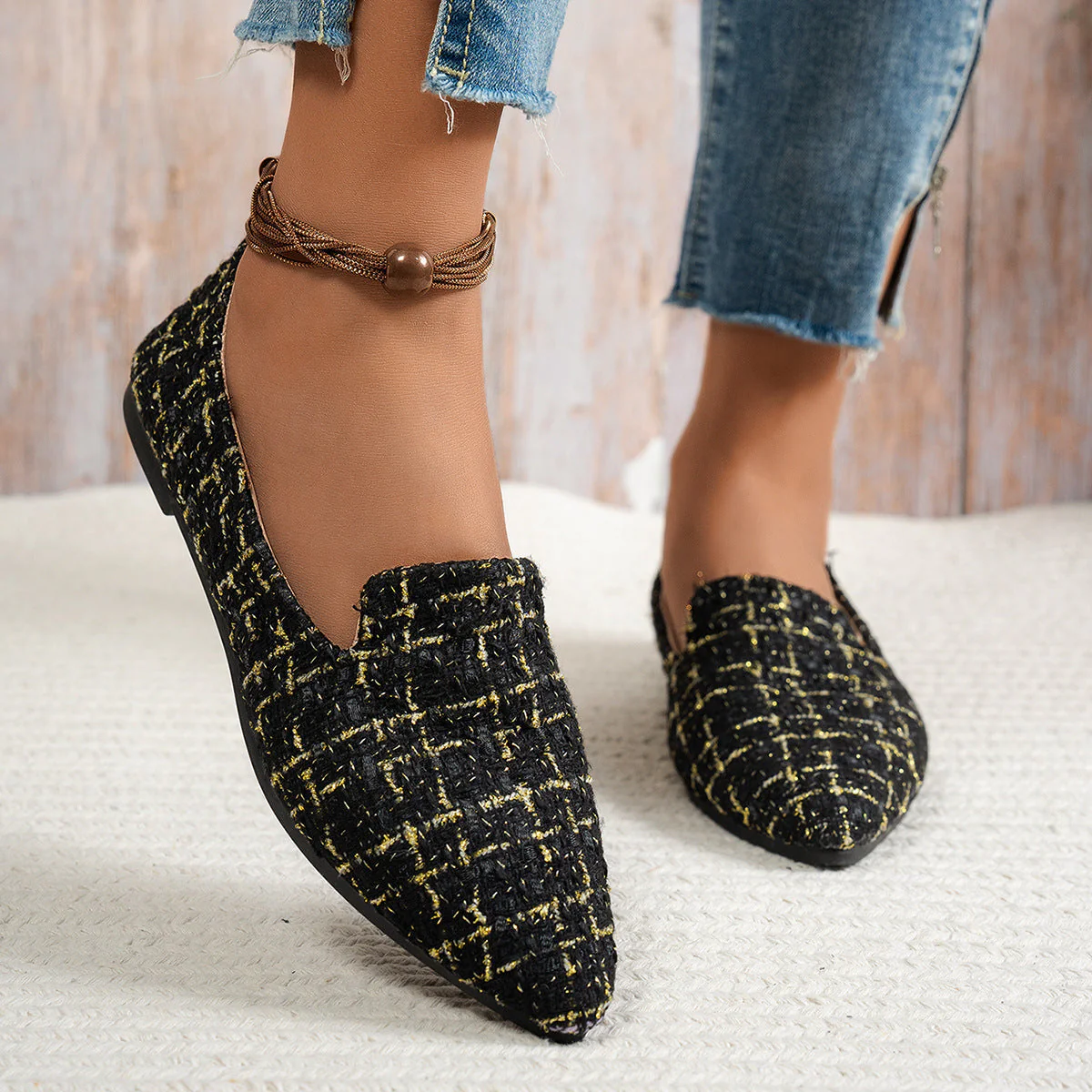 Women’s Flat Pointed-Toe Thin Shoes — Casual Everyday Flats - Image 5