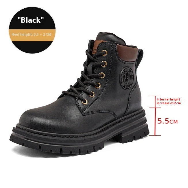 Women’s Genuine Leather Martin Boots - Image 10