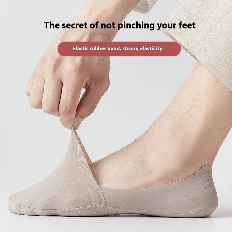 Women’s Invisible Low-Cut Cotton Socks - Image 3