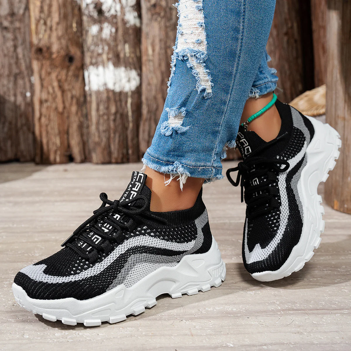 Women’s Lightweight Soft-Sole Casual Sports Sneakers - Image 4