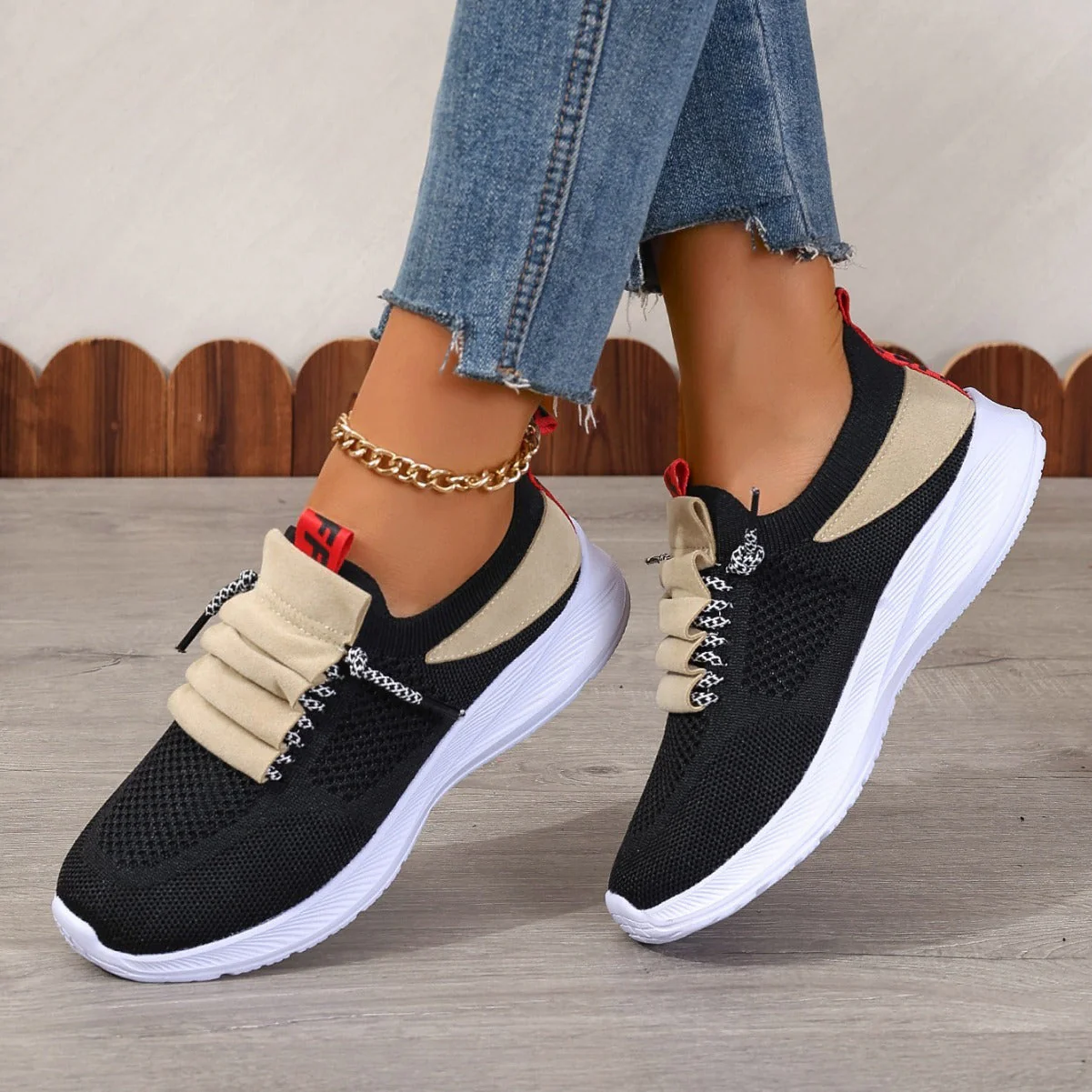 Women’s Non-Slip Round-Toe Casual Sneakers - Image 5