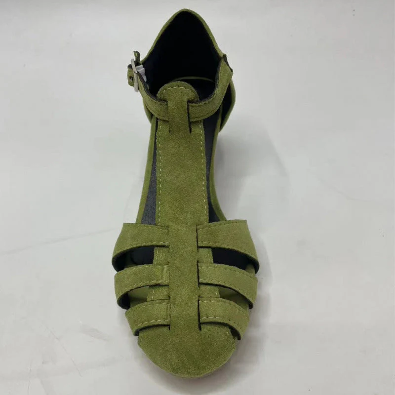 Women’s Suede Round Toe Shoes – Plus Size Breathable Casual Flats - Image 2