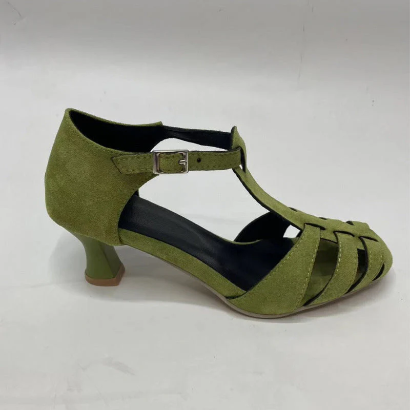 Women’s Suede Round Toe Shoes – Plus Size Breathable Casual Flats - Image 4