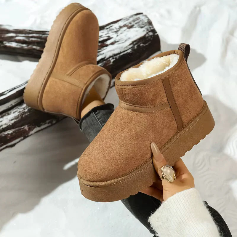 Women’s Thick Sole Snow Boots - Image 12
