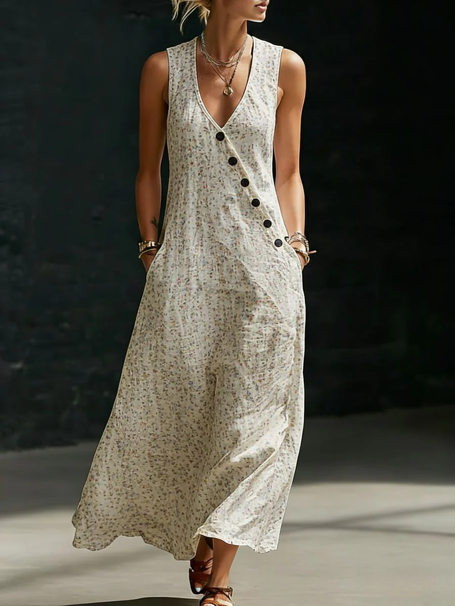 Women’s V-Neck Cross-Over Shirt and Wide-Leg Pants Set - Image 16