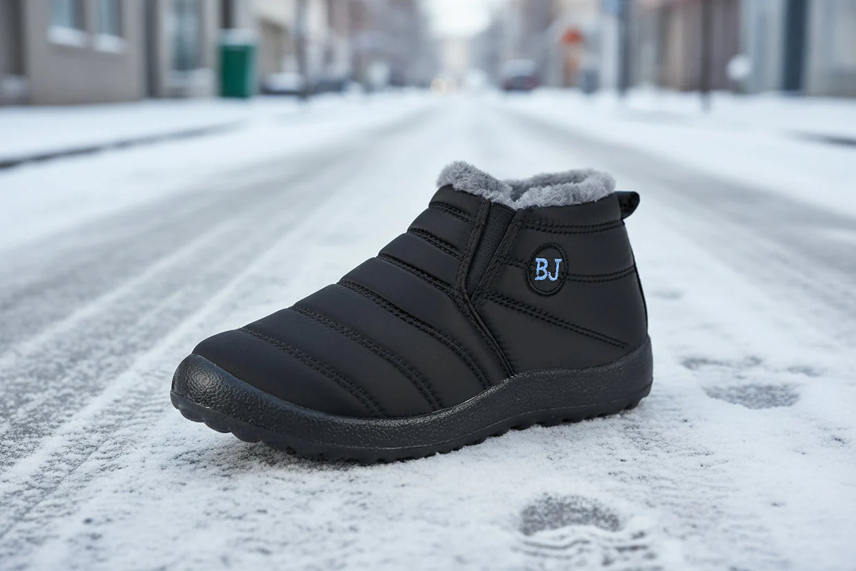 Women’s Warm Padded Lightweight Cotton Boots – Cozy Winter Non-Slip Outdoor Ankle Boots - Image 2