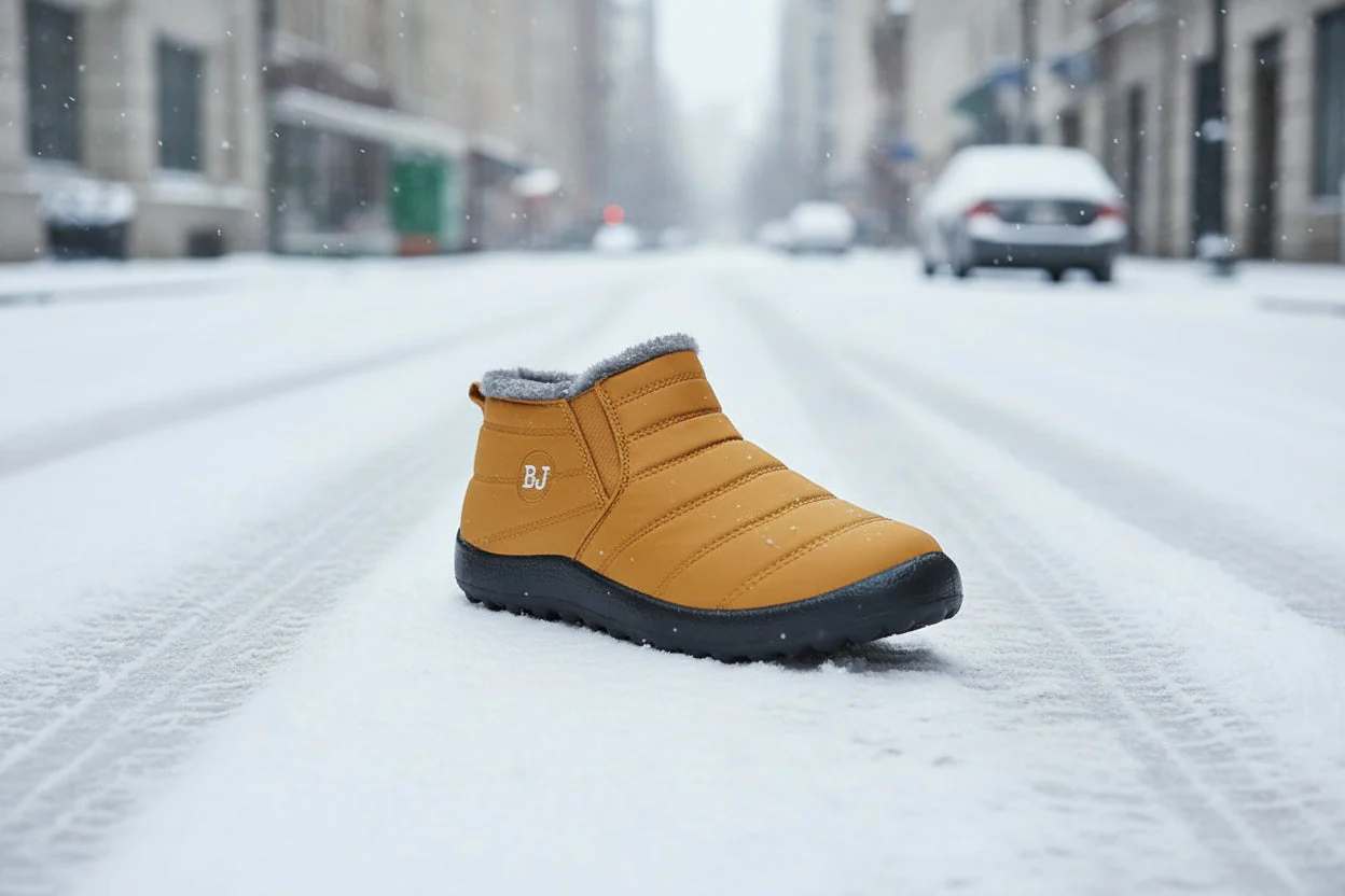 Women’s Warm Padded Lightweight Cotton Boots – Cozy Winter Non-Slip Outdoor Ankle Boots - Image 8