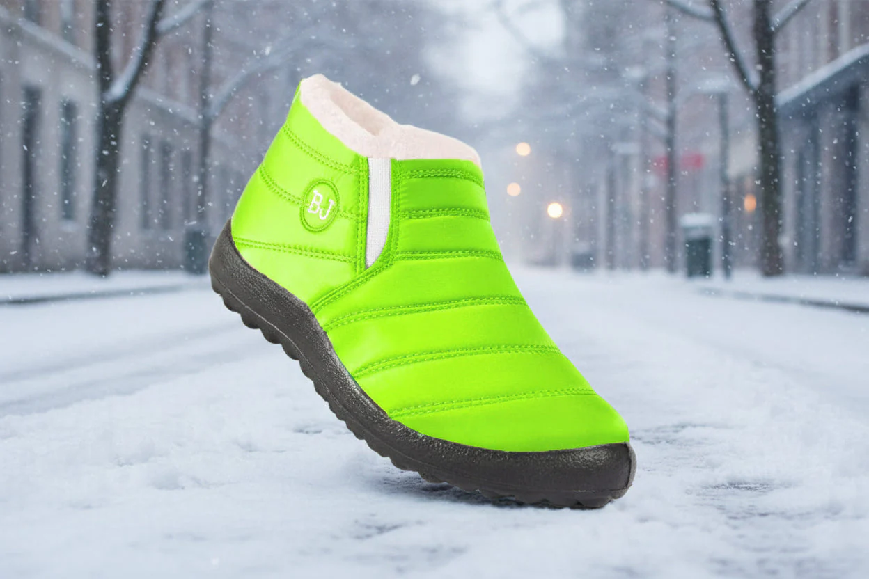 Women’s Warm Padded Lightweight Cotton Boots – Cozy Winter Non-Slip Outdoor Ankle Boots - Image 9