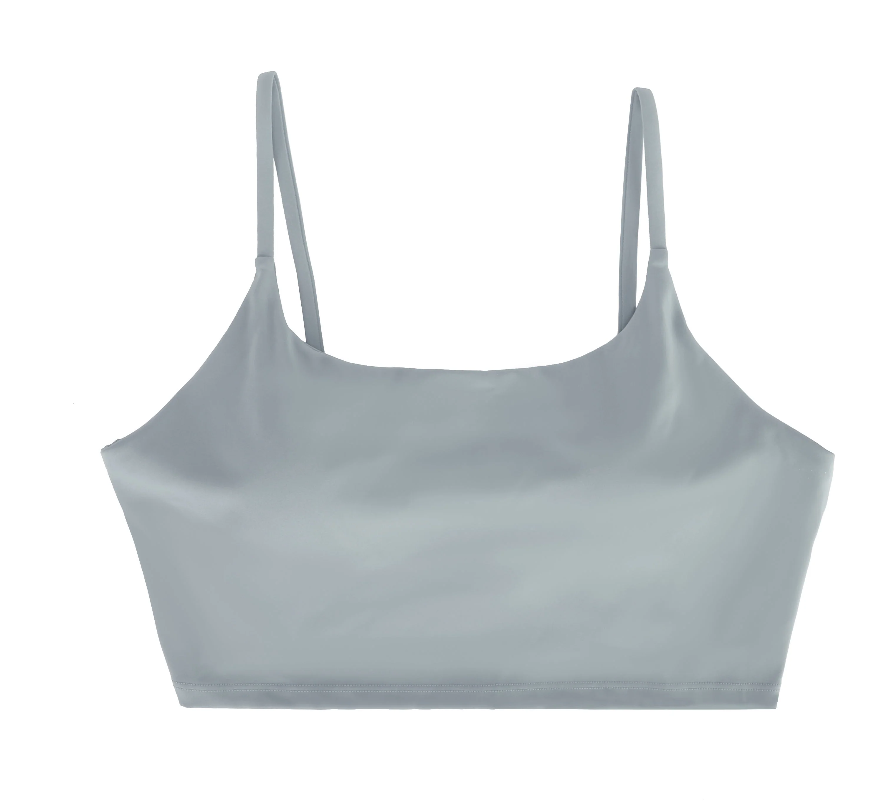 Women Strap Sport Bras Padded Strappy Crop Square Neck Low Impact Bras Sexy Fitness Tank Tops with Removable Pads Flat Straps for Gym Yoga Workout Run - Image 8