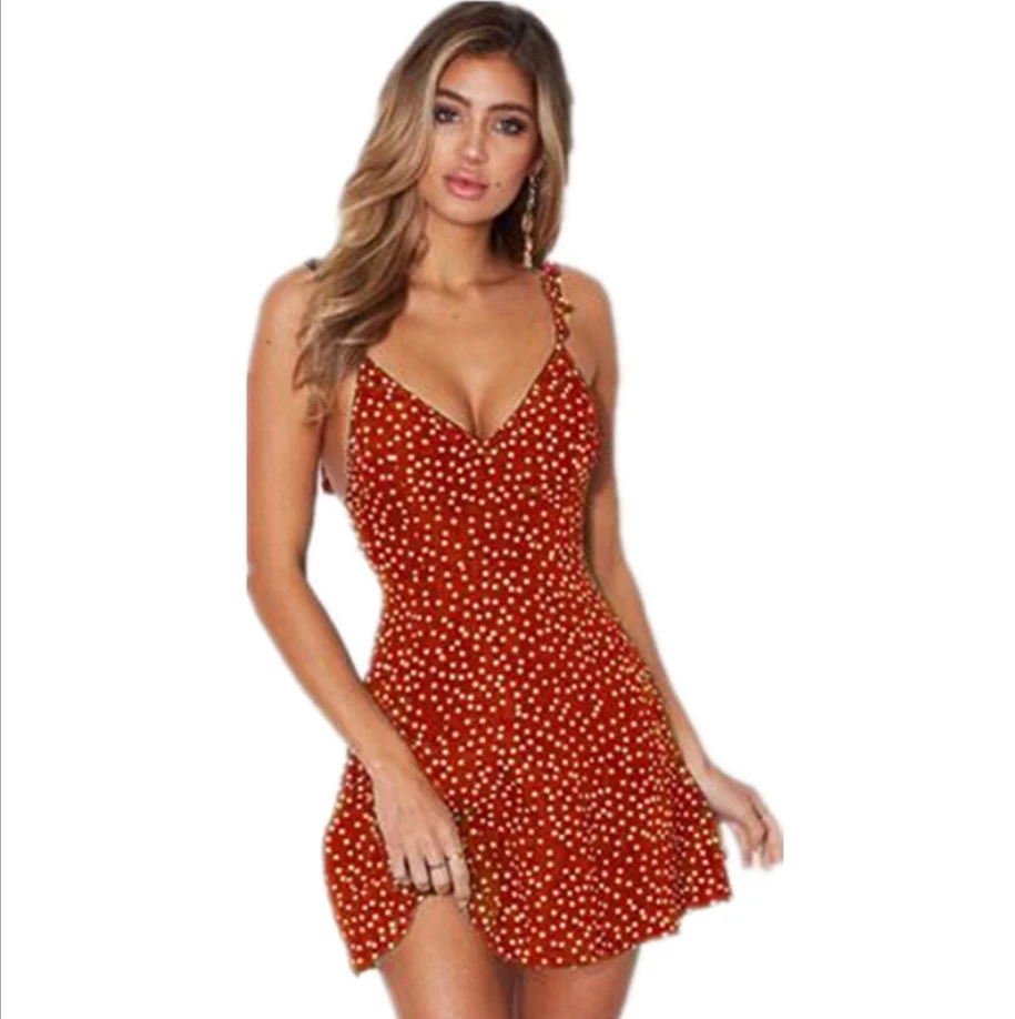 Women Summer Fashion Beach Sundress - Image 6