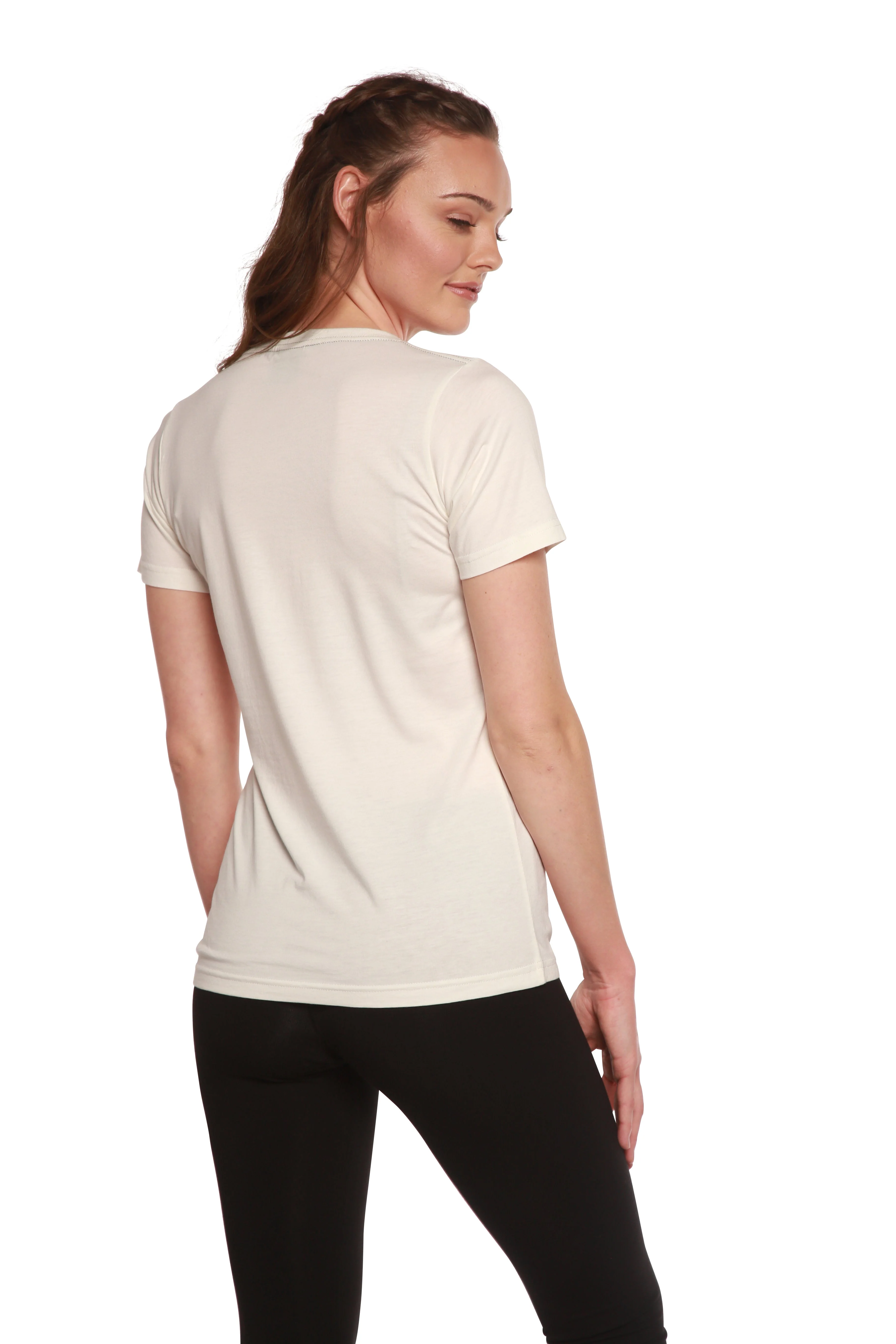 Women's Bamboo/Cotton Short Sleeve Scoop Neck T-Shirt - Image 13