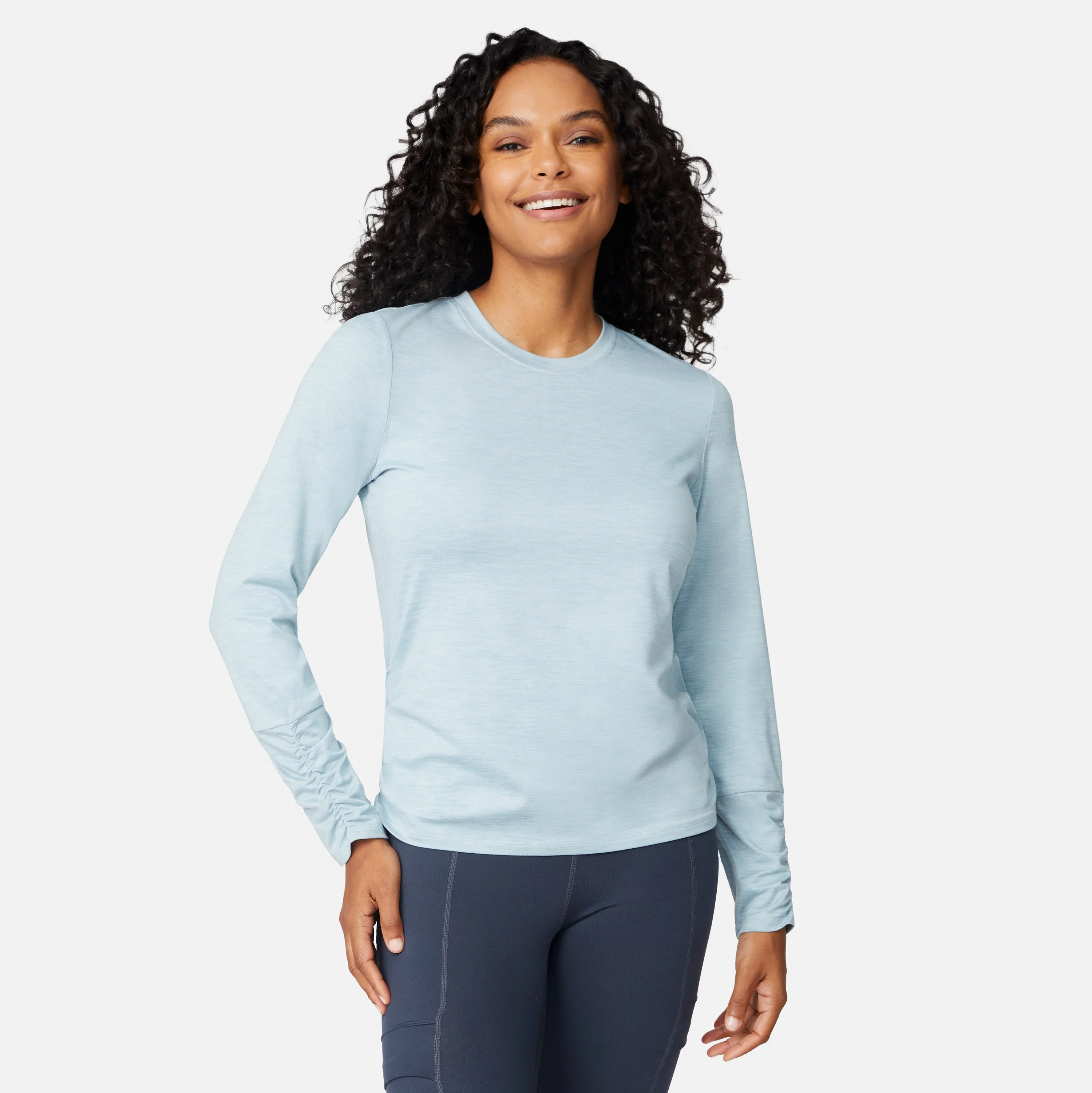 Women's Cloud Knit Crew Neck Top - Image 13