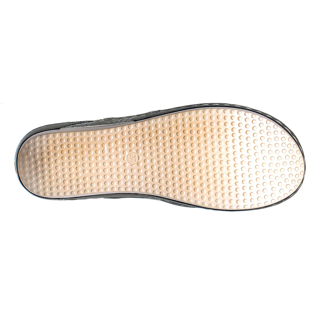 Women's Dafni Khaki Wedge Sandals - Image 5