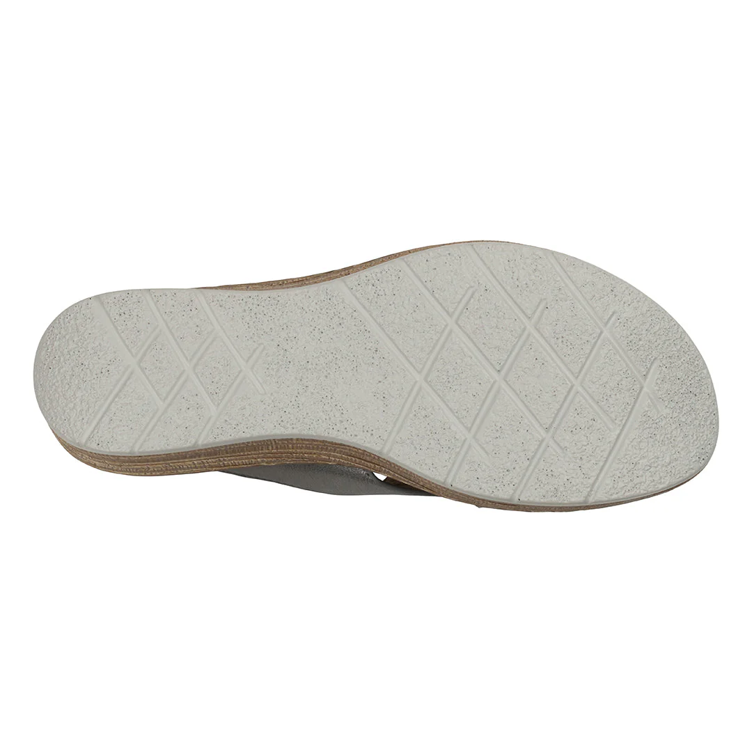 Women's Demi Blue Wedge Sandals - Image 3