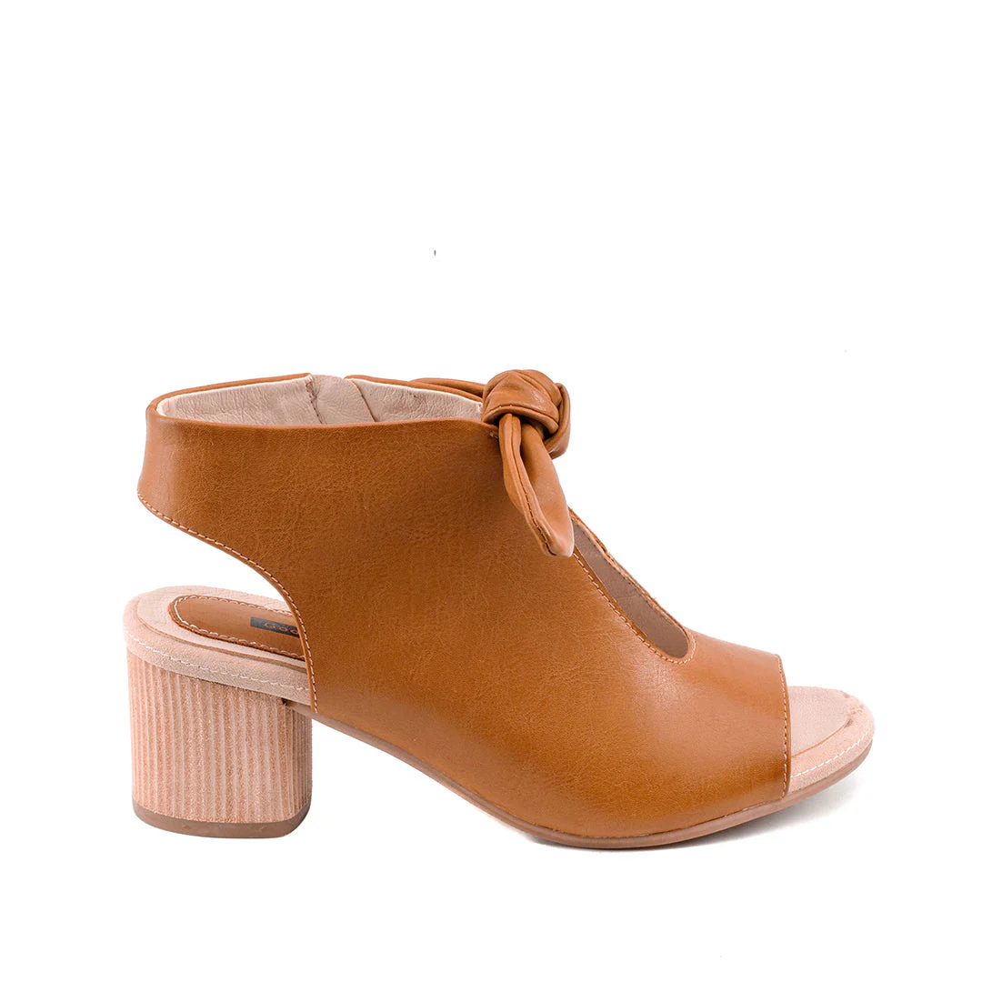 Women's Kimora Tan Heeled Sandals - Image 2
