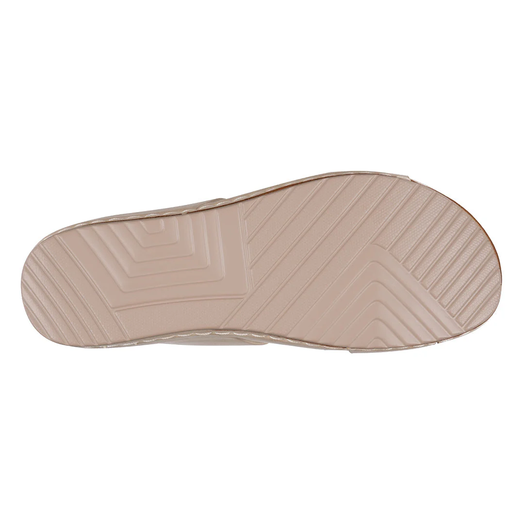Women's Nessie Gold Flower Comfort Sandals - Image 5