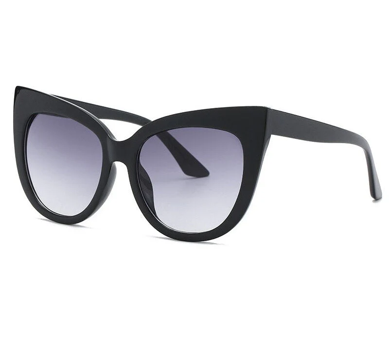 Women's Oversized Cat Eye Sunglasses UV400 - Image 2
