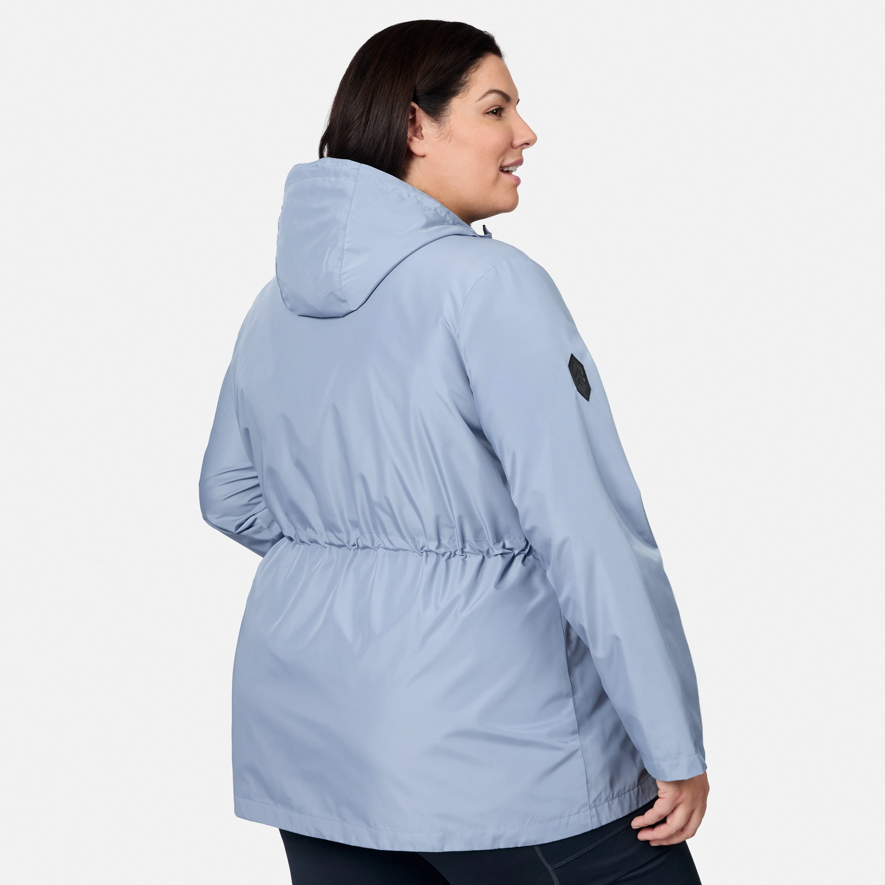 Women's Plus Size Rain Away Anorak Rain Jacket - Image 5