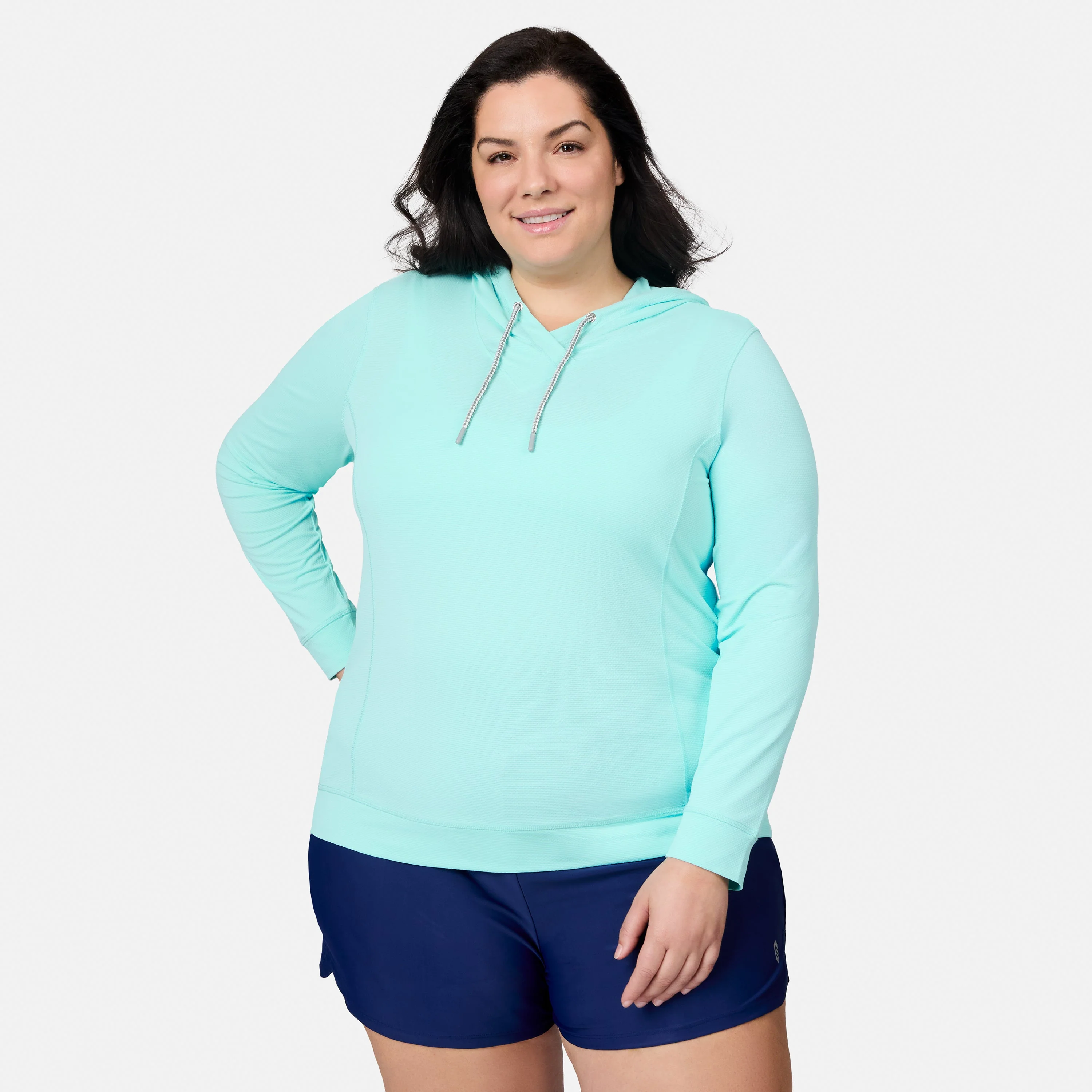 Women's Plus Size SunFree UPF Hoodie - Image 7