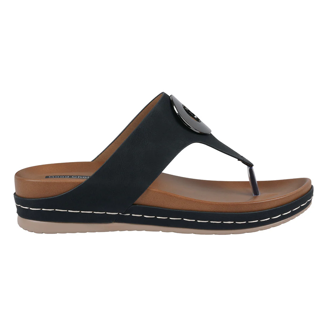 Women's Seli Thong Wedge Sandals - Image 2