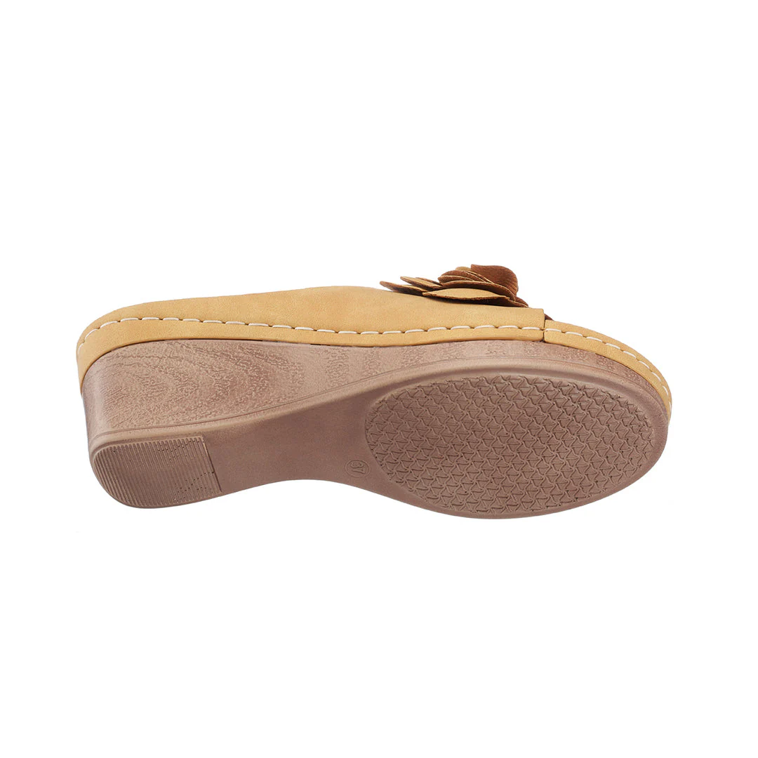 Women's Tokyo Yellow Wedge Sandals - Image 6