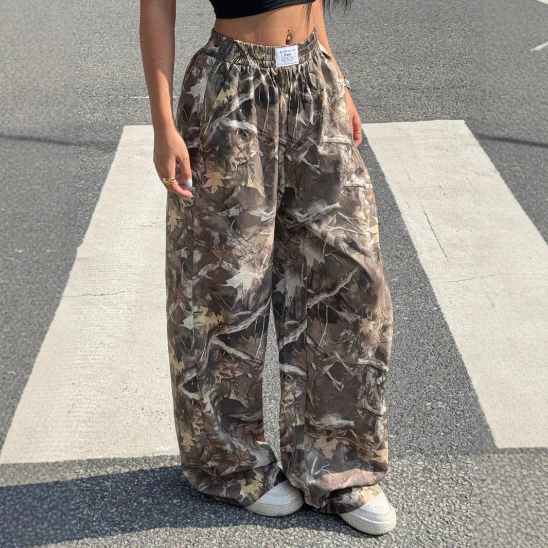 🧢 Women's Y2K Camouflage Cargo Pants - Image 3