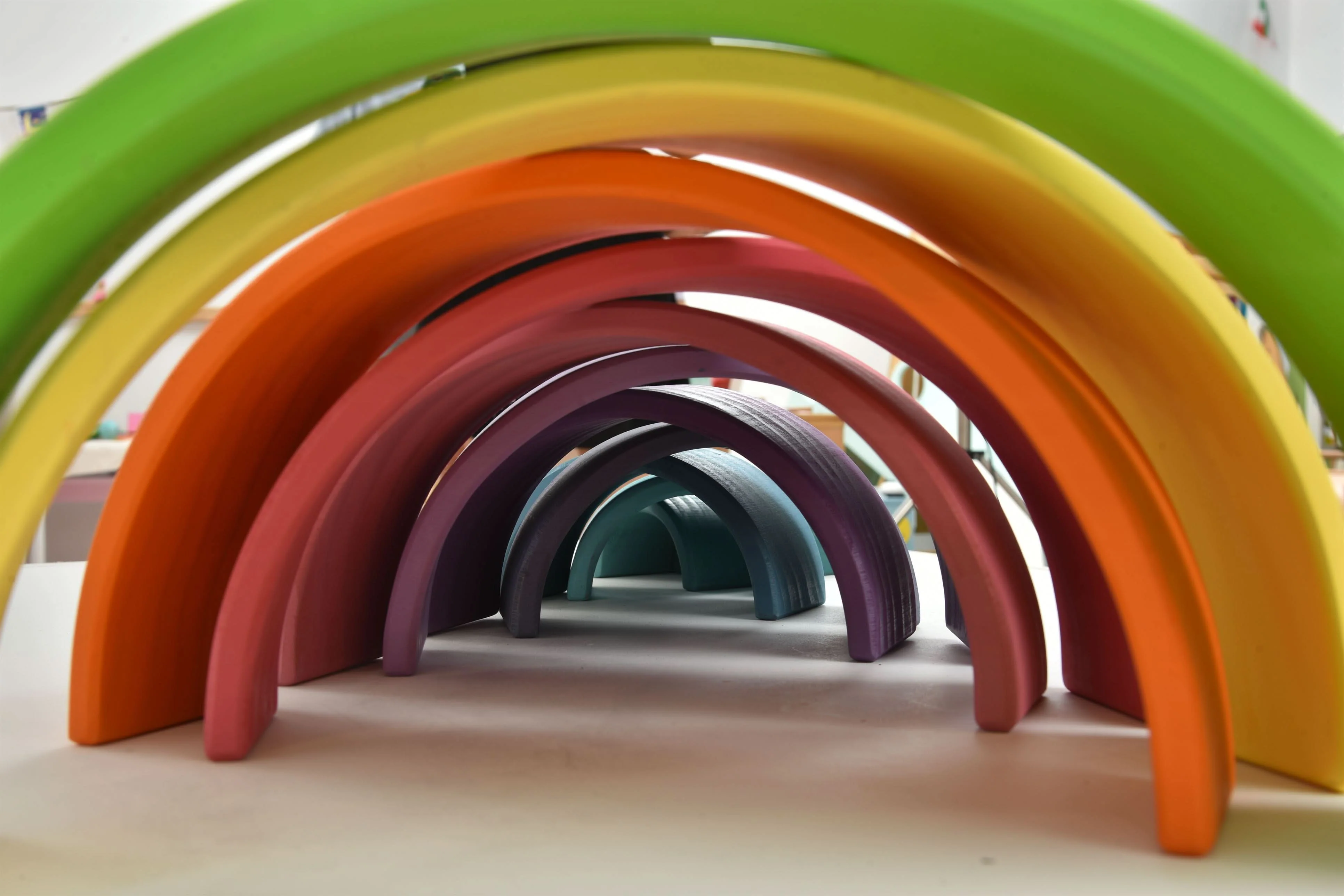 Wooden Rainbow Stacker Blocks - Image 27