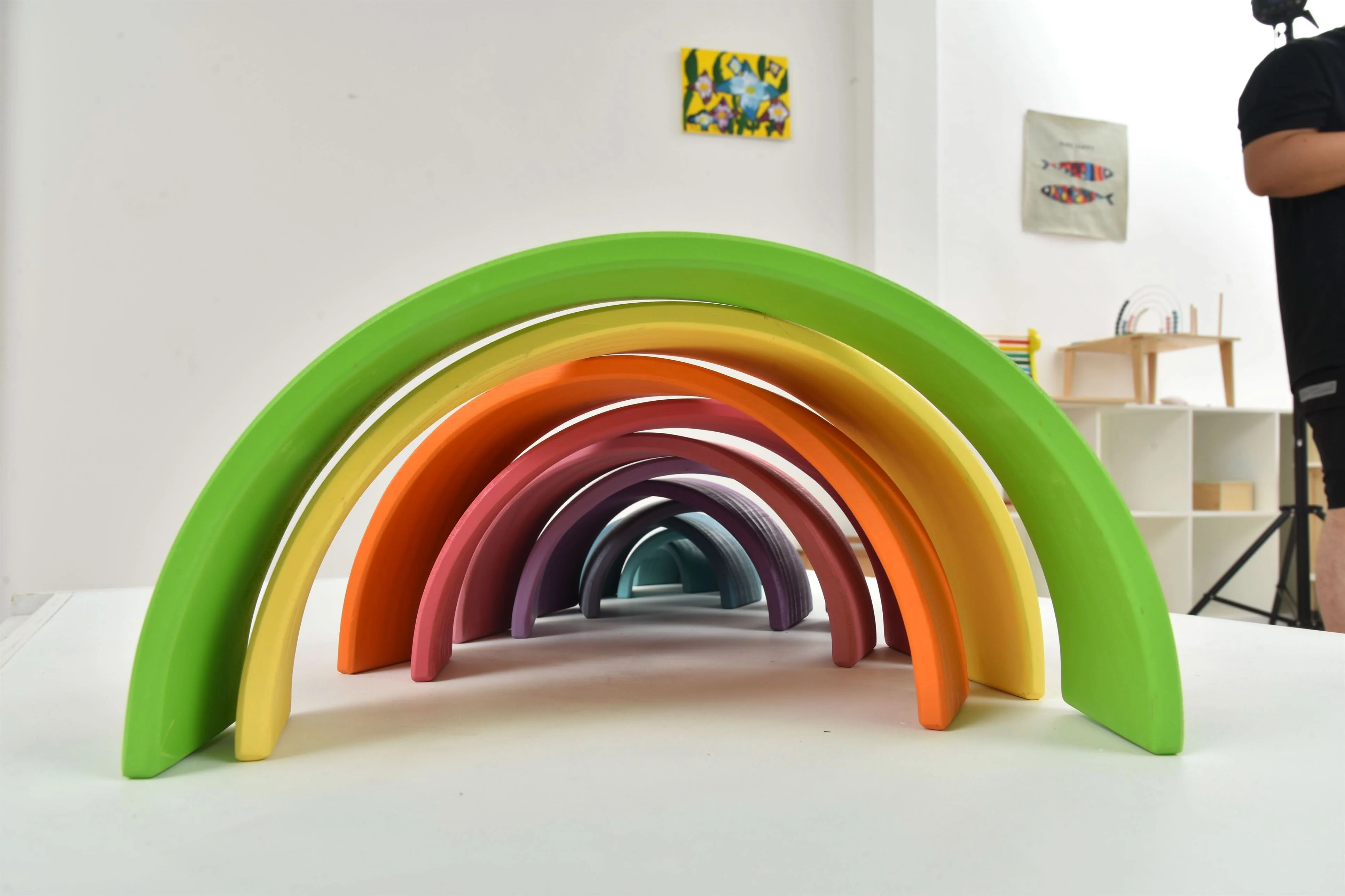 Wooden Rainbow Stacker Blocks - Image 28