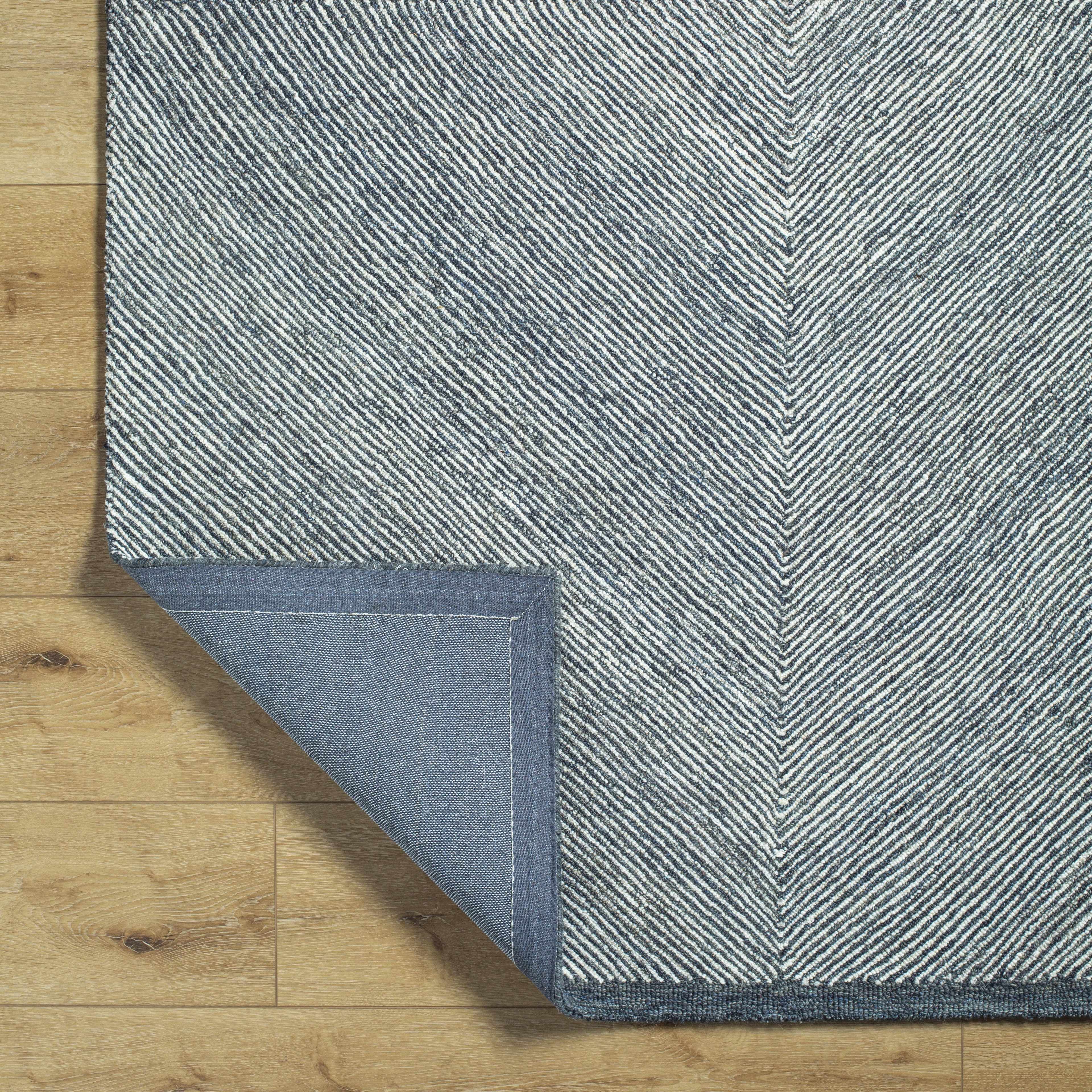 Wool Texture Area Rug - Image 6