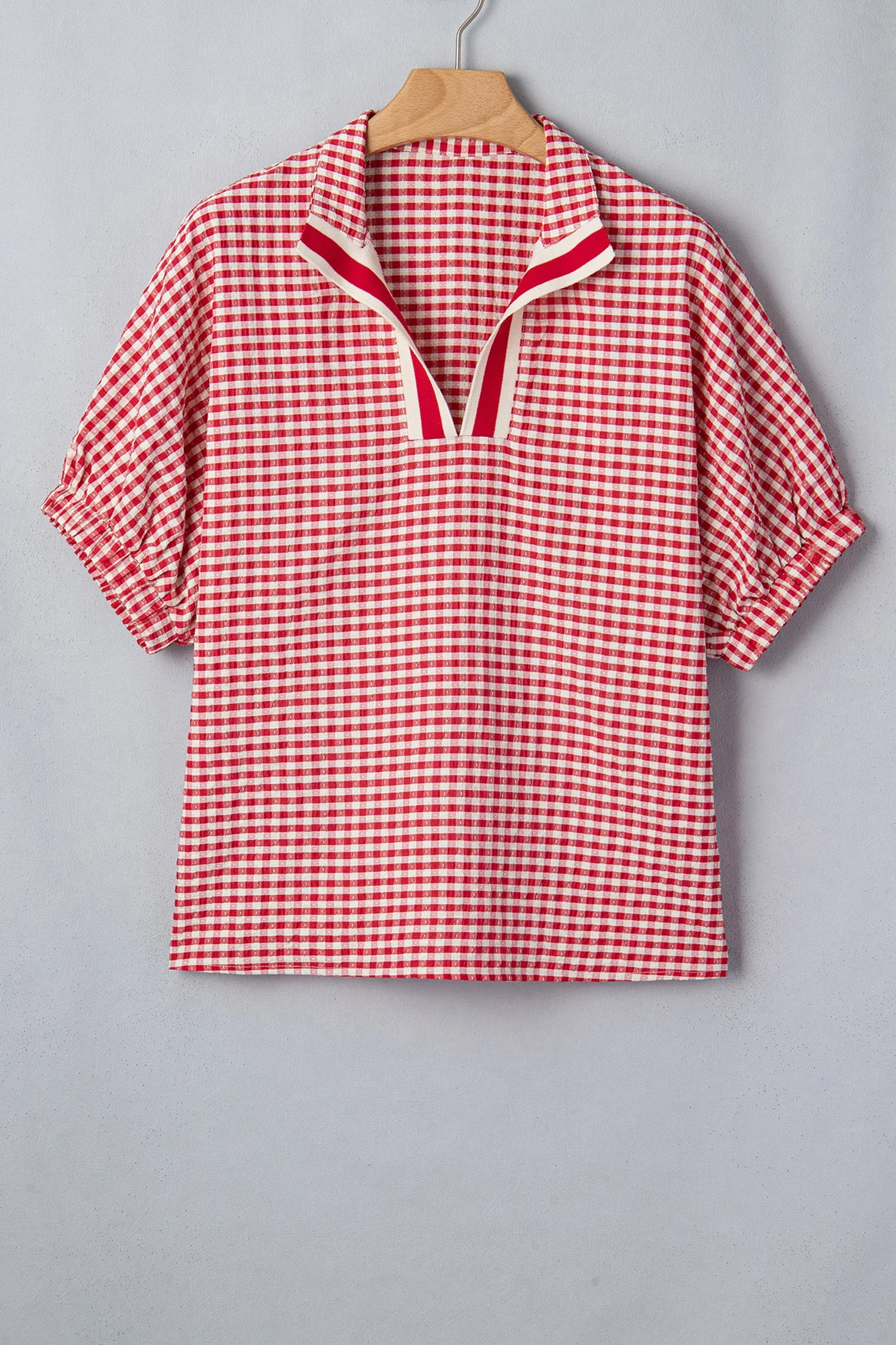 Wynter Sleeve Colorblock Trim Blouse - Image 7