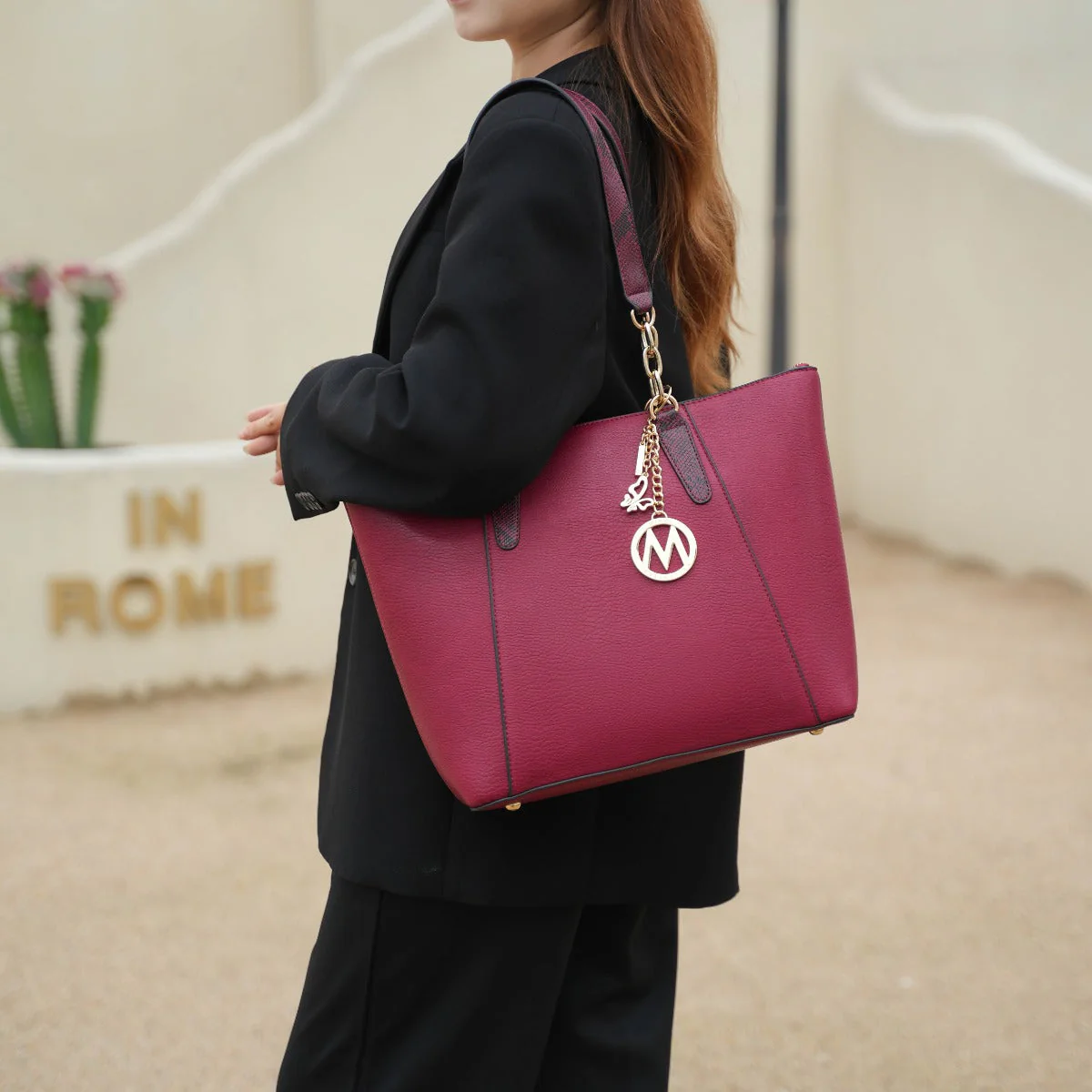 Ximena Tote Bag and Wallet Set - Image 2